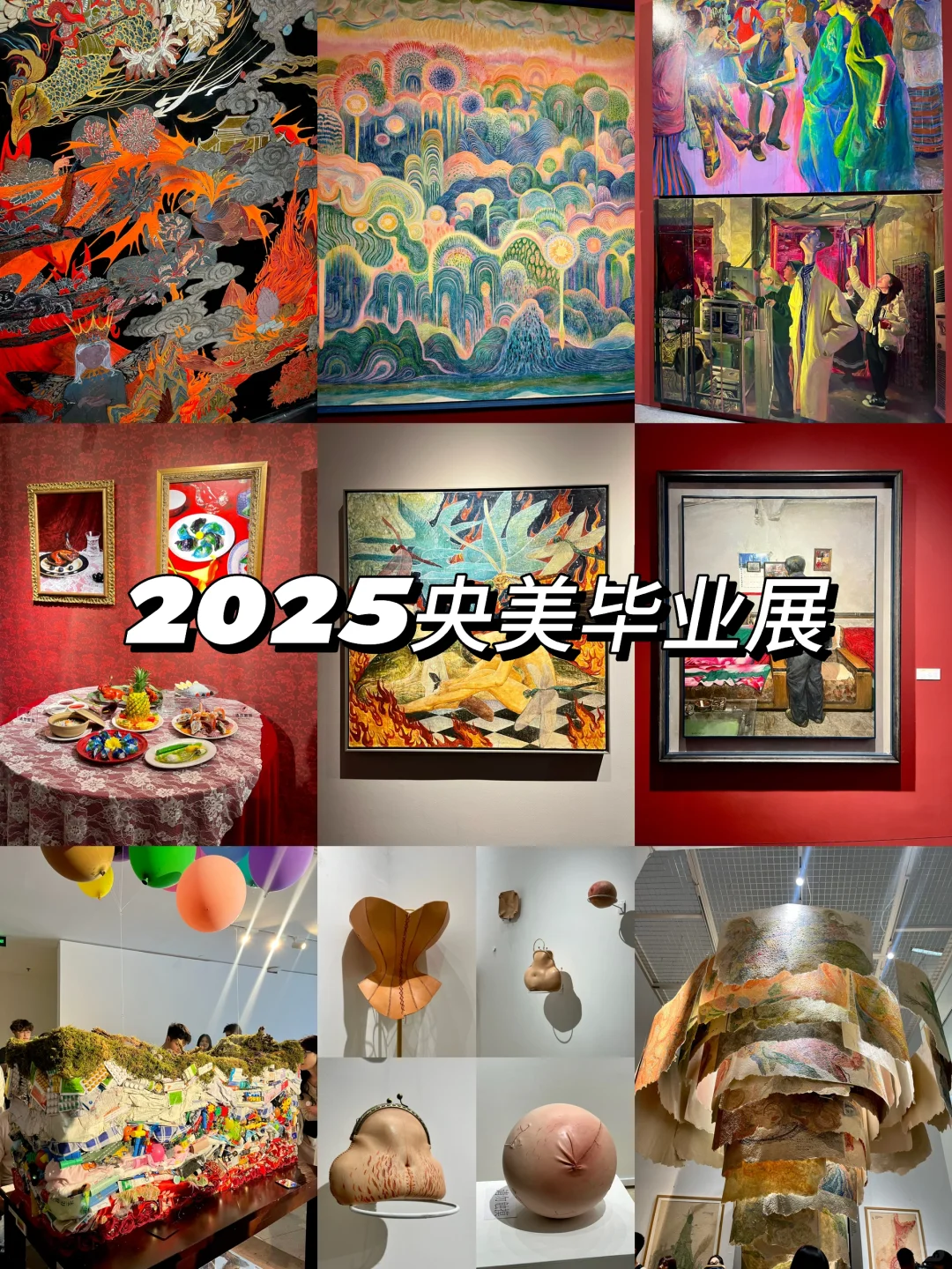 2025央美毕业展?（人真的超多）