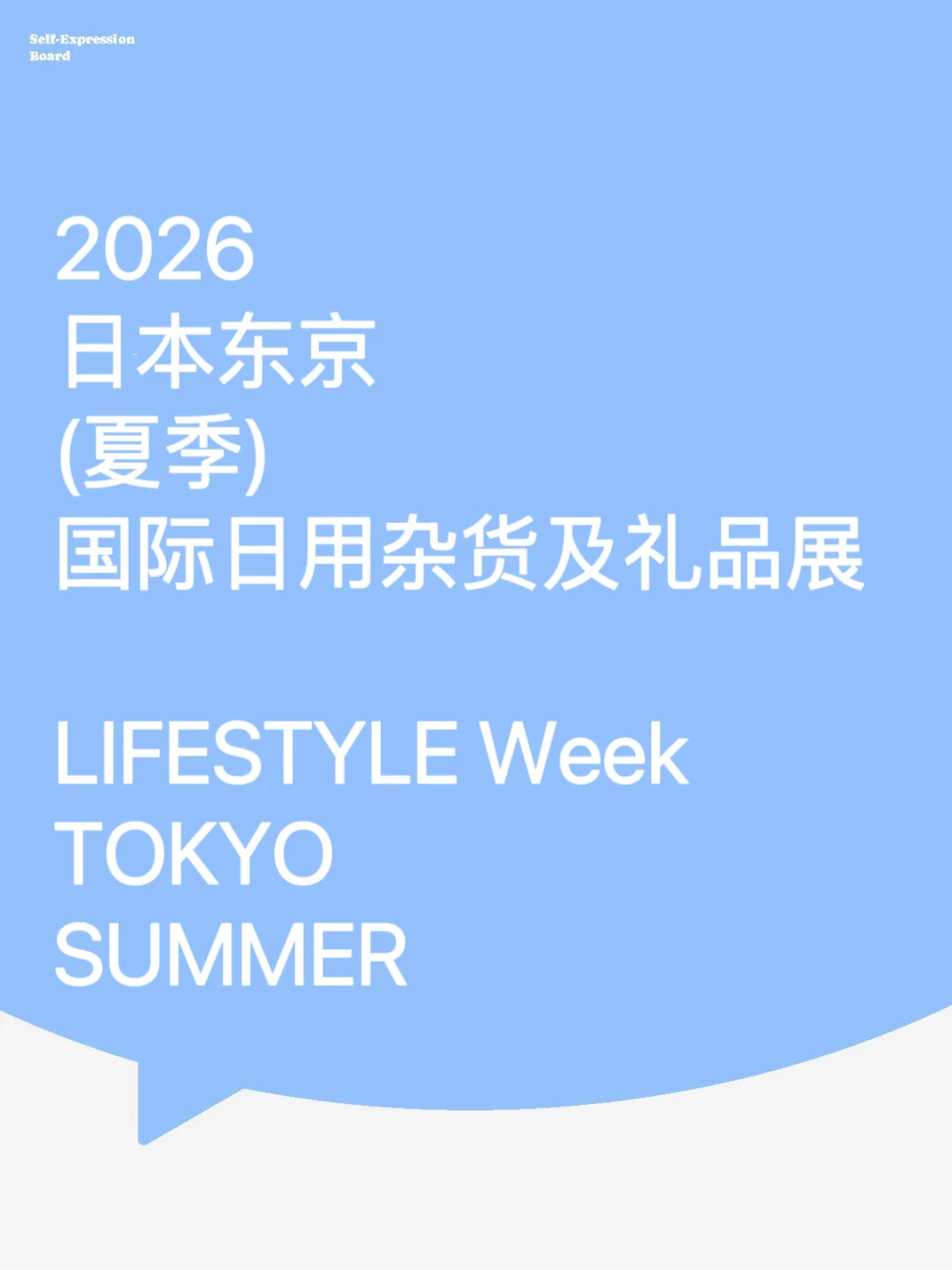 消费礼品｜2026日本东京（夏季）杂货展LSWTS