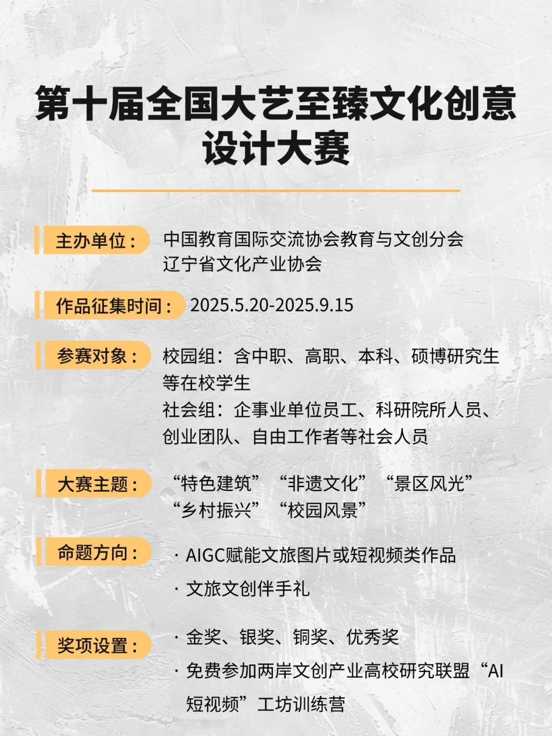 6月AIGC高含金量赛事（下）