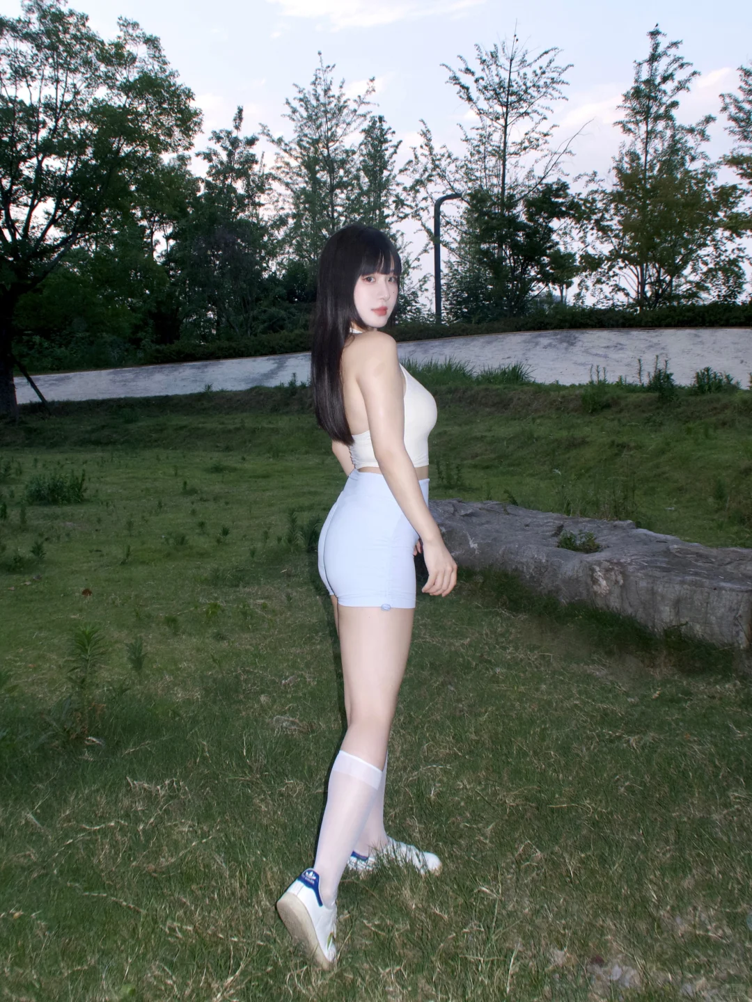 公园跑步?‍♀️到底能穿瑜伽裤吗??