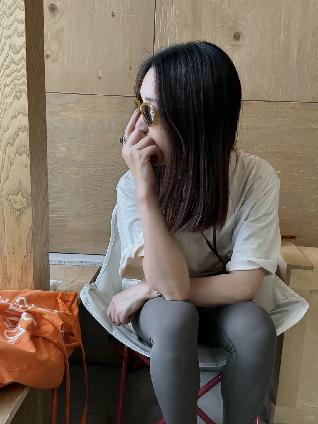 ootd日常舒适穿搭｜T恤+legging
