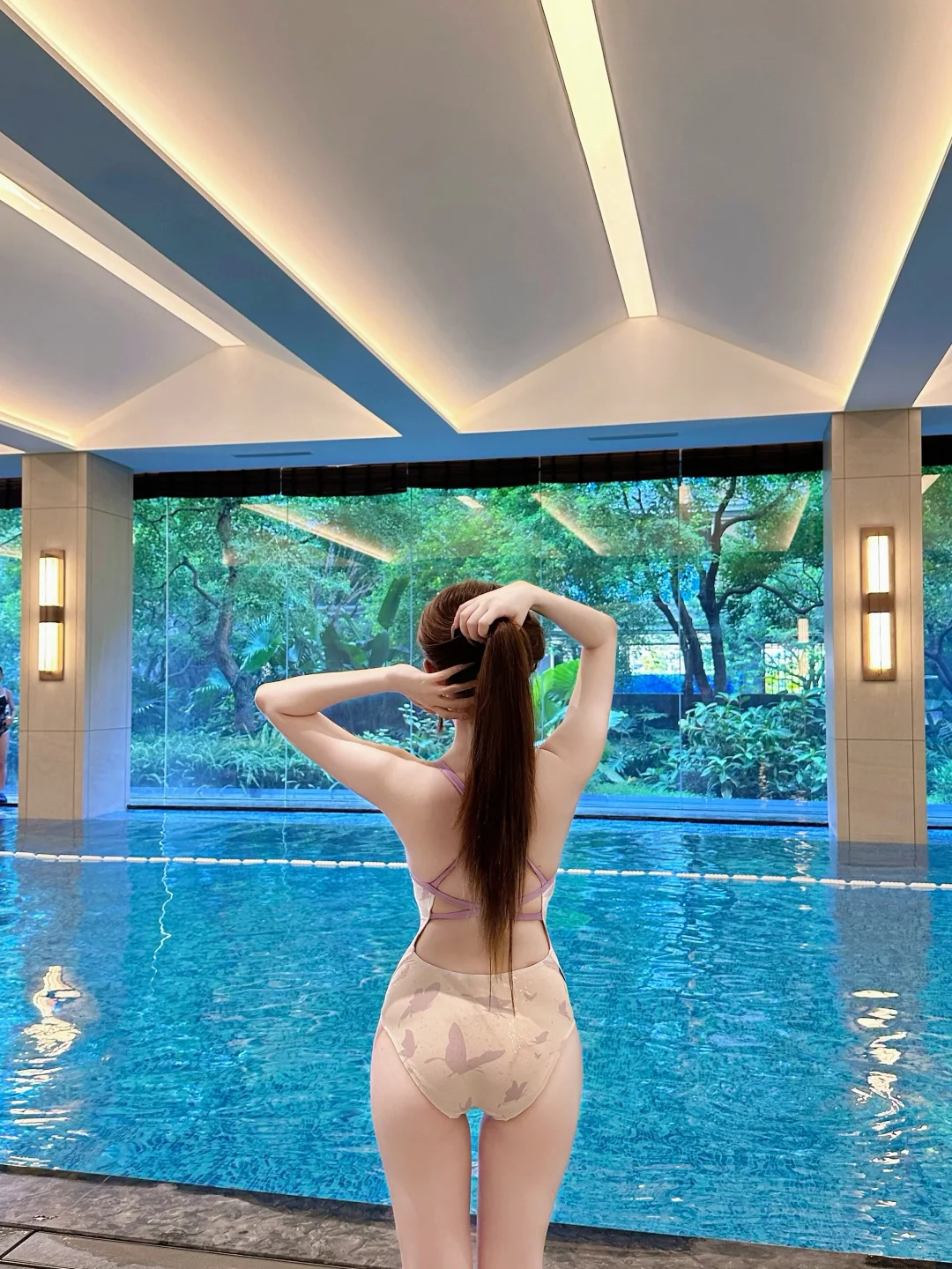 一起游泳吧～论夏天和小蝴蝶三角泳衣适配度