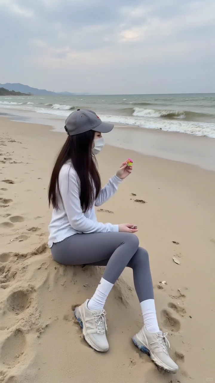 心情不好，闺蜜带我来海边散散心