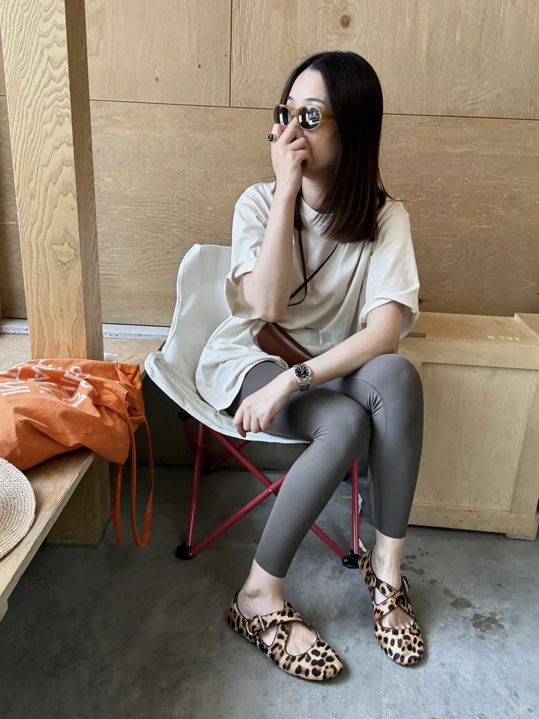 ootd日常舒适穿搭｜T恤+legging