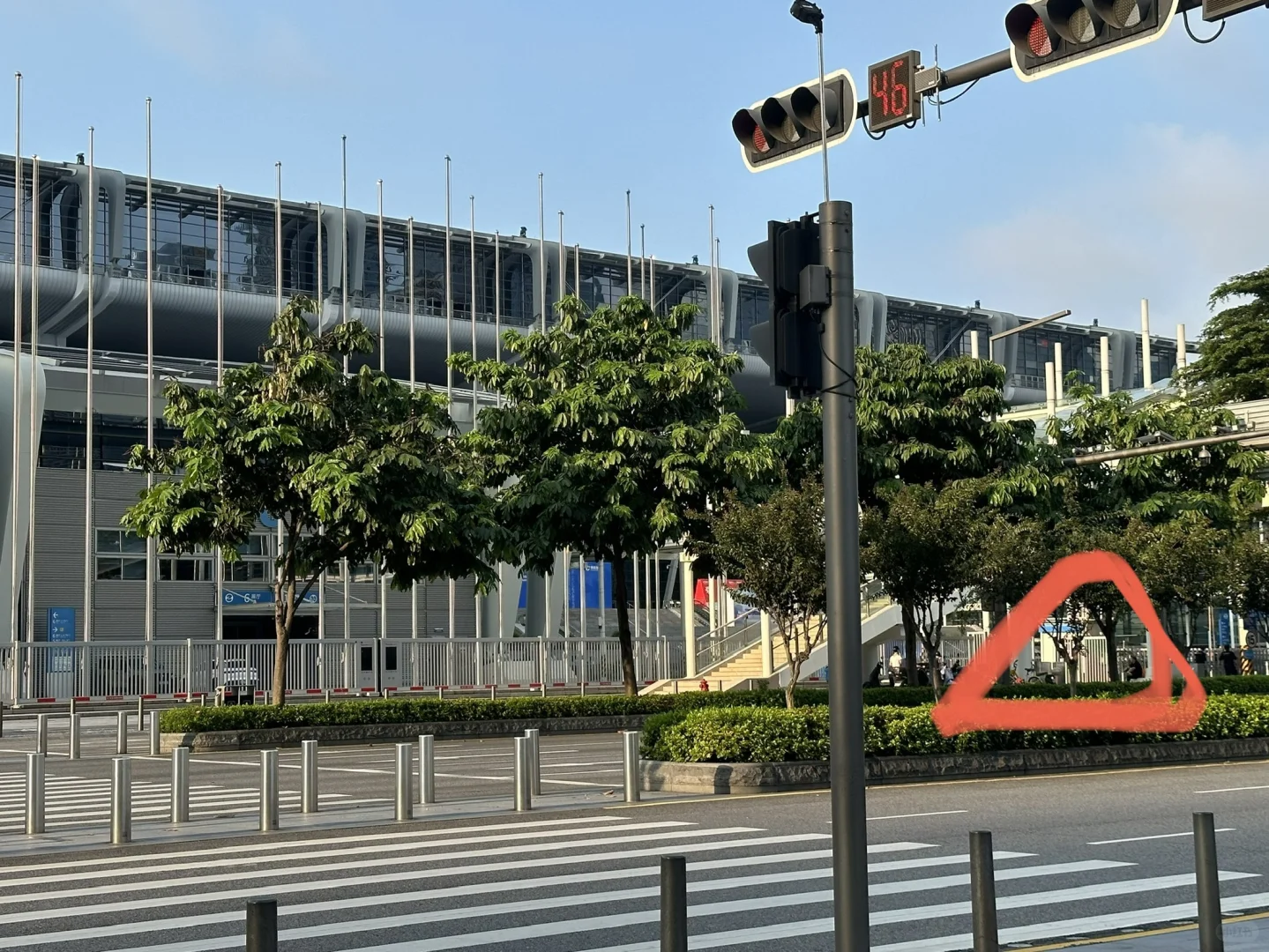 会展中心地铁站签注自助机