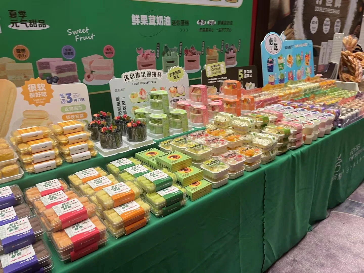 全国各个地区“匠芯制”果酱展销会呈现效果