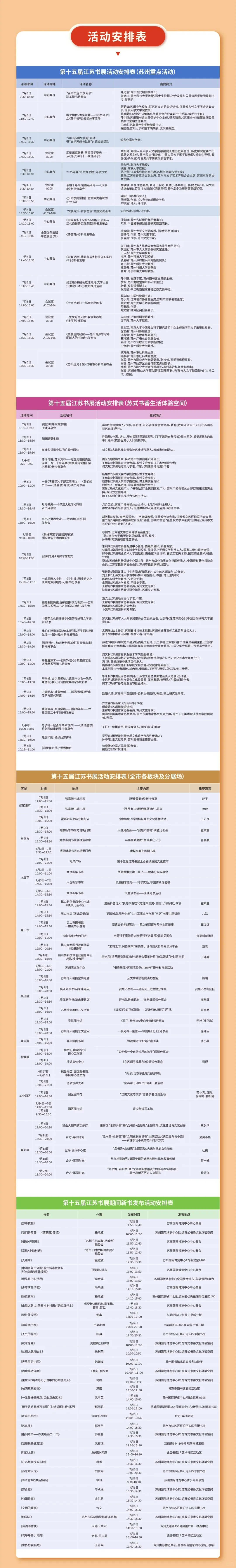 江苏书展攻略