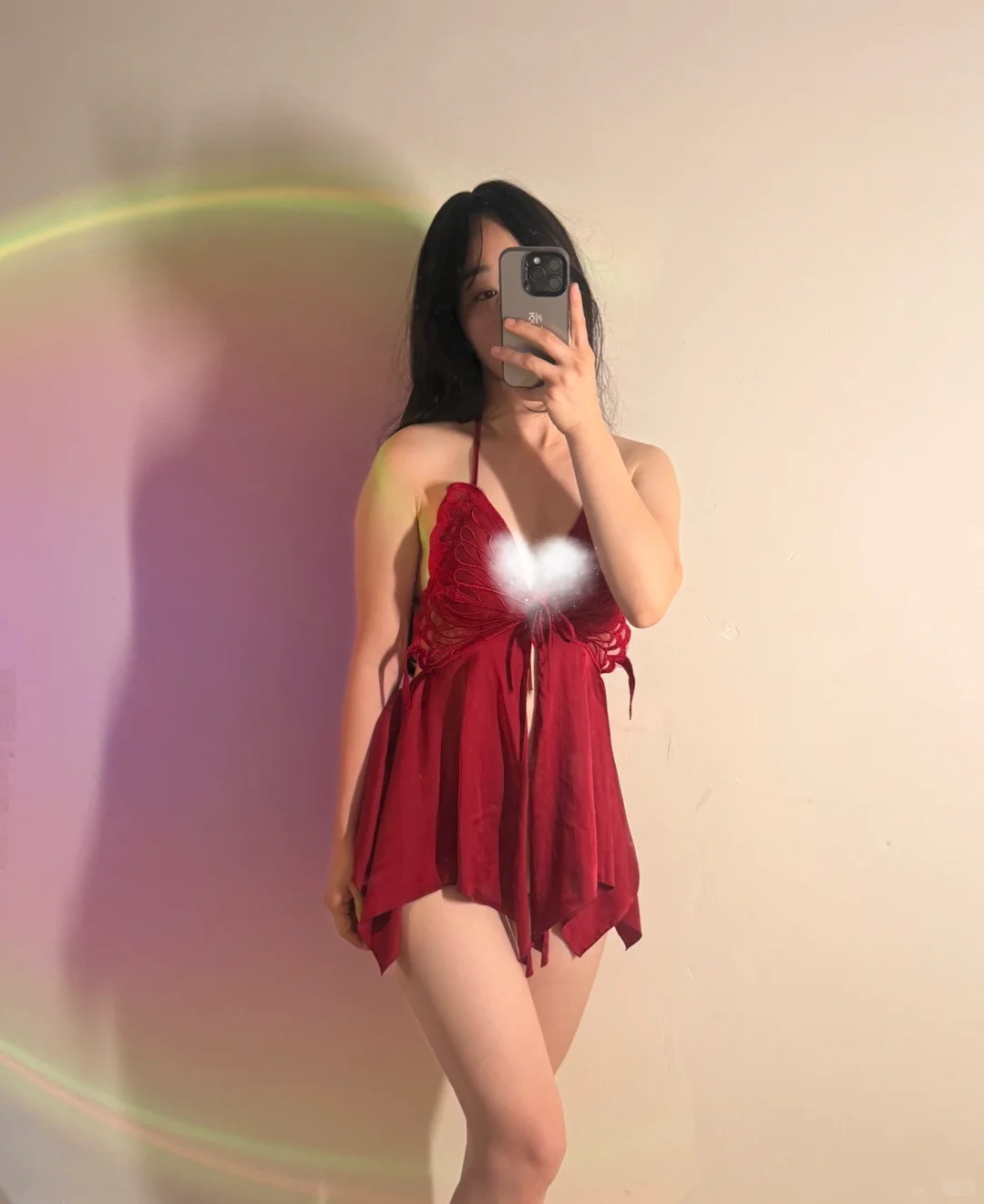 姐妹们别不信！红裙可真的风情万种啊！