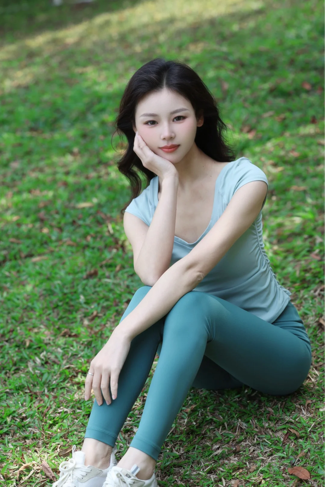 薄荷绿真的治愈又温柔