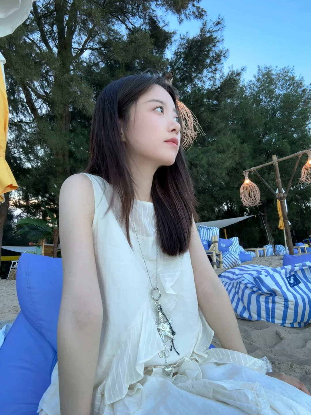 谁还没拍过大海和我呢??️