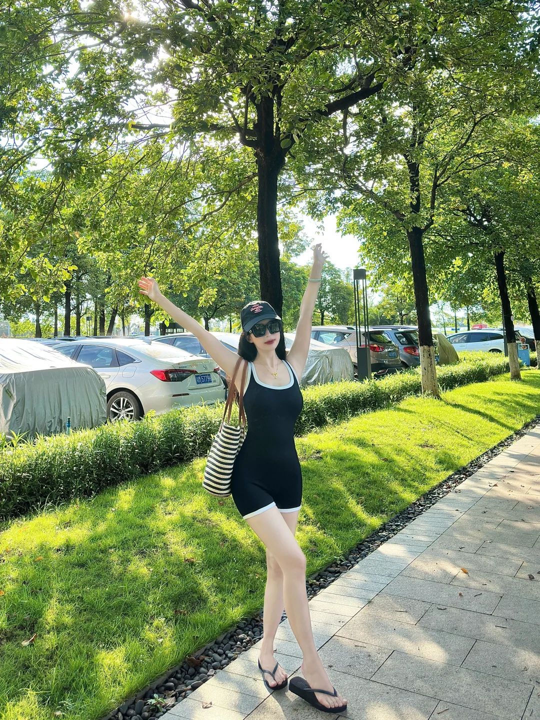 一整个爱这条健身服！！