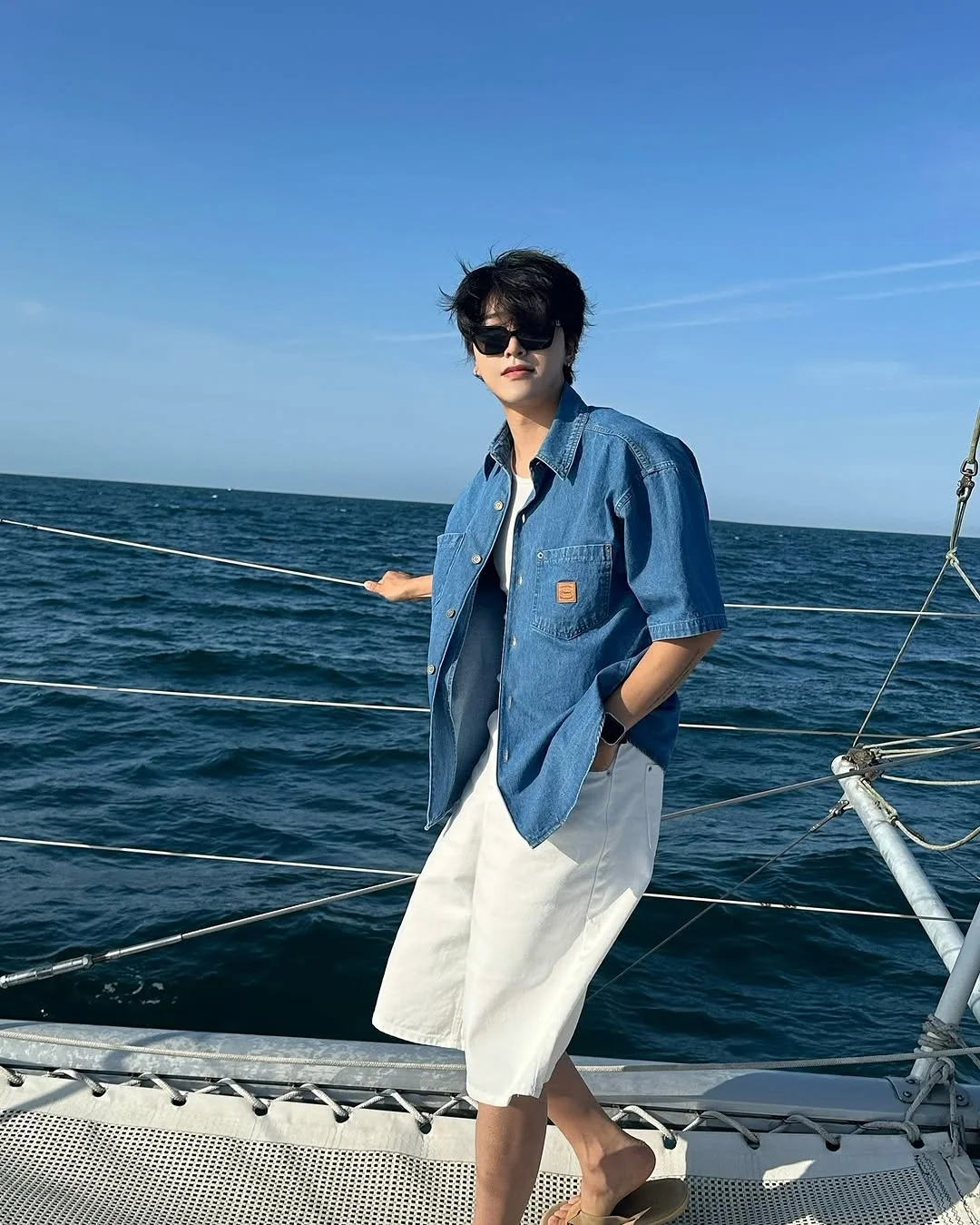 海上男友穿搭 | 清爽海滨风