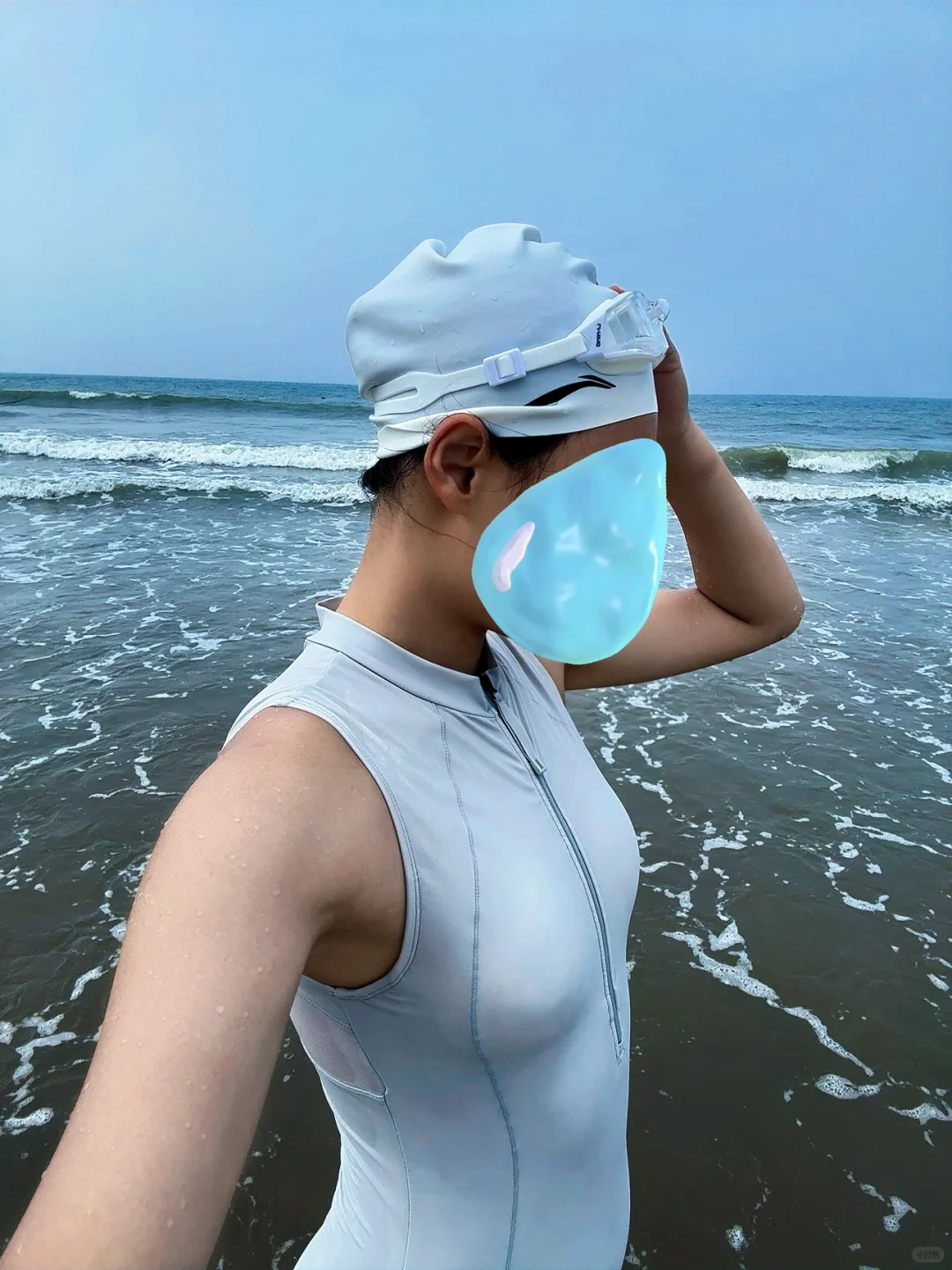 在海里游泳真的很舒服?