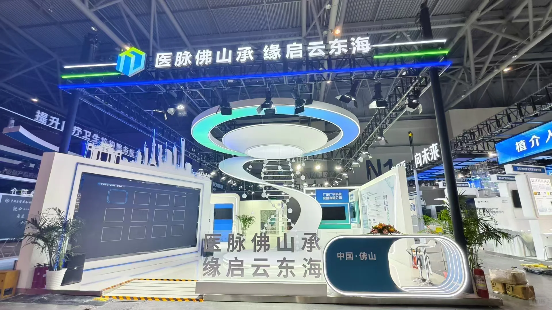 ?徐州工业展！重型桁架搭建稳如泰山