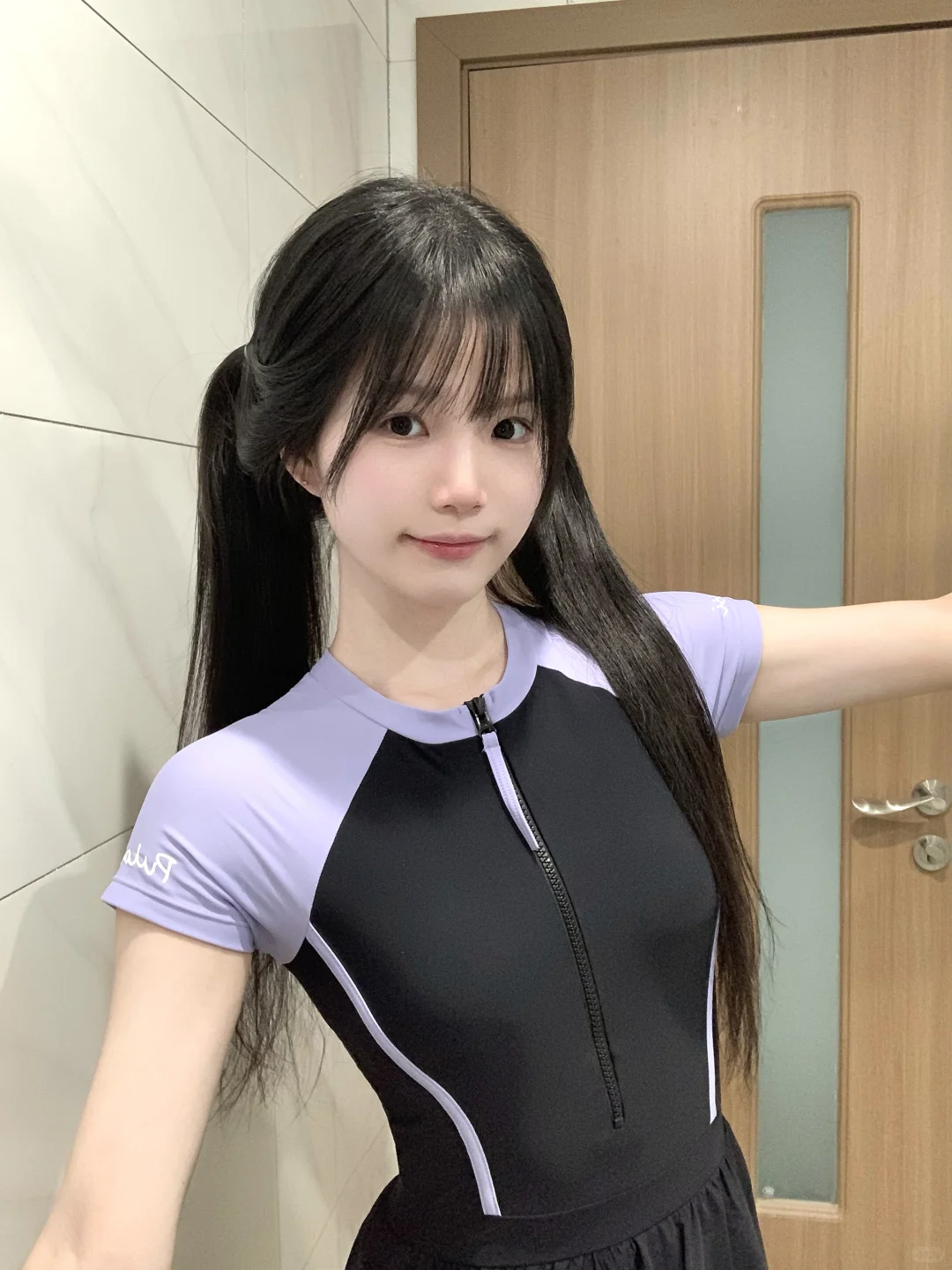 超显瘦的保守泳衣！?✨