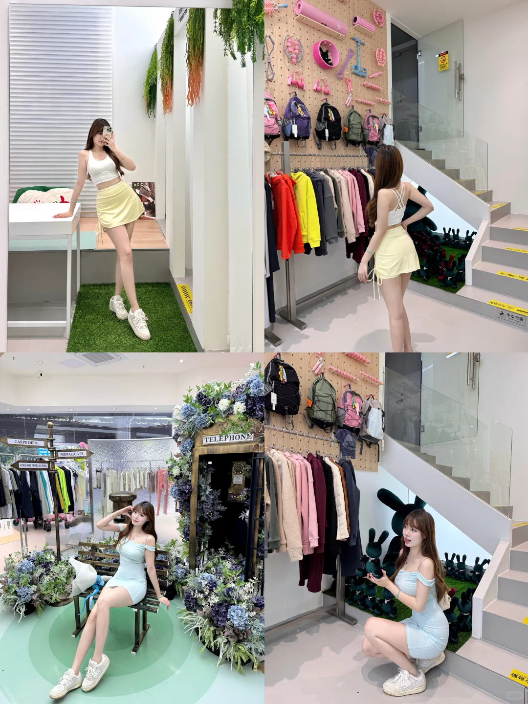 广州人快冲❕全国首家瑜伽服批发城开业了?️