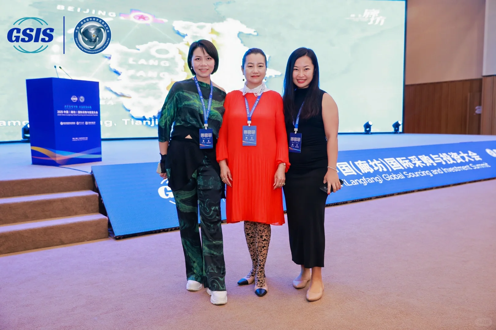 第一次参加中国(廊坊)国际采购与投资大会!