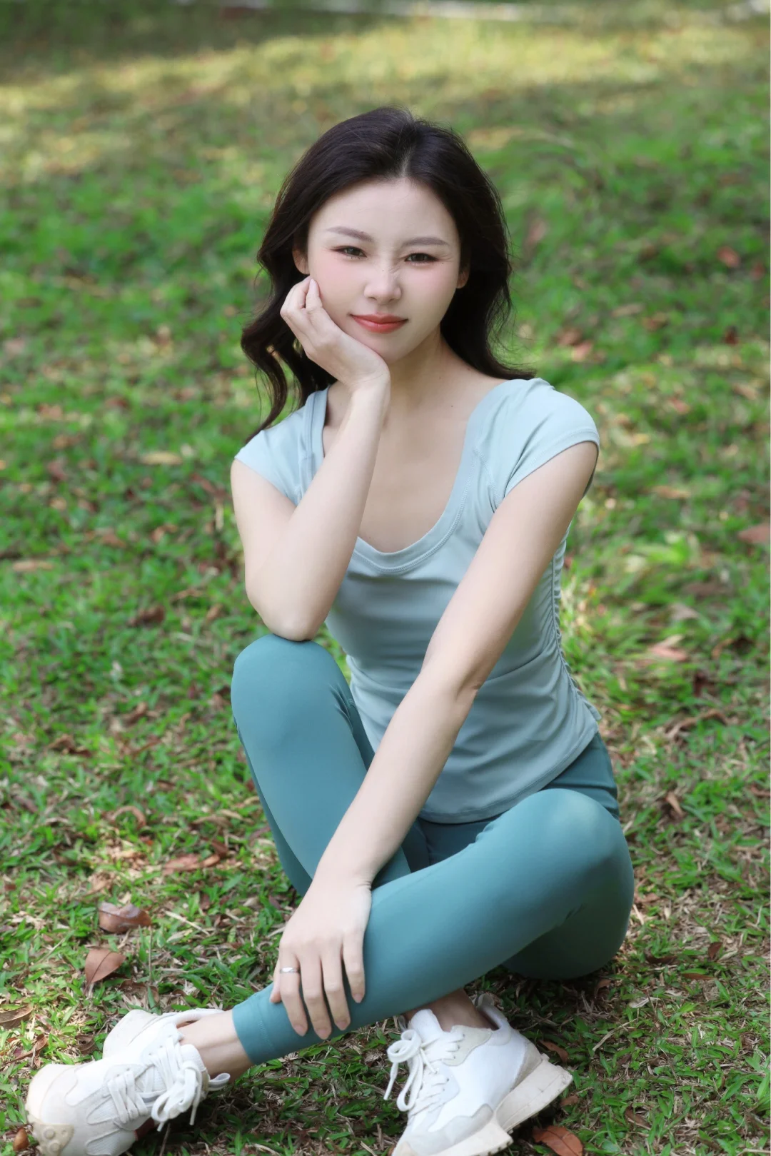 薄荷绿真的治愈又温柔