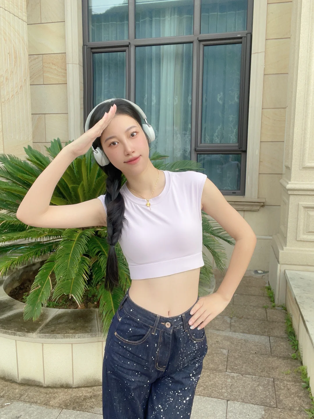 夏天当然要穿瑜伽服啦