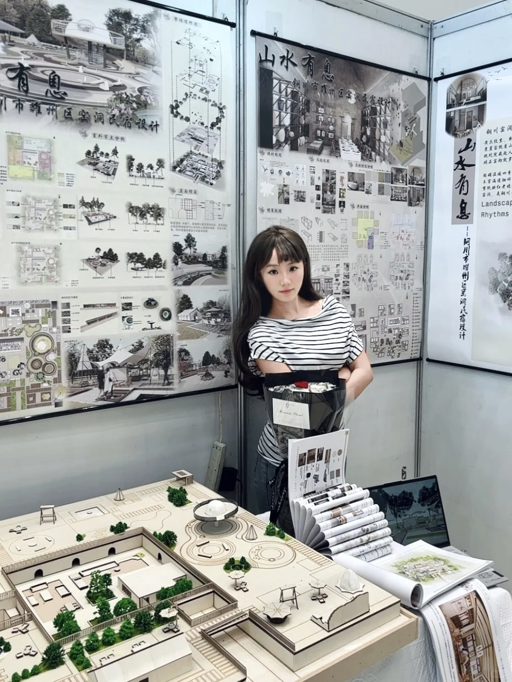毕业展一出场 女大的身份即将告一段落