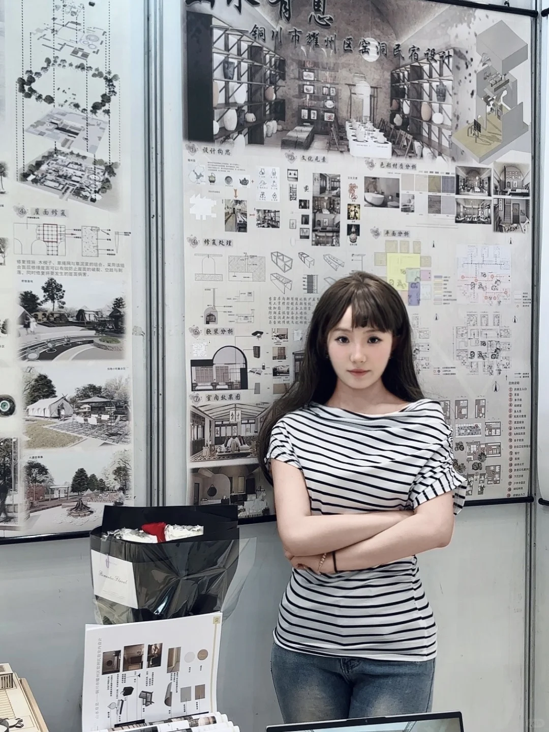 毕业展一出场 女大的身份即将告一段落