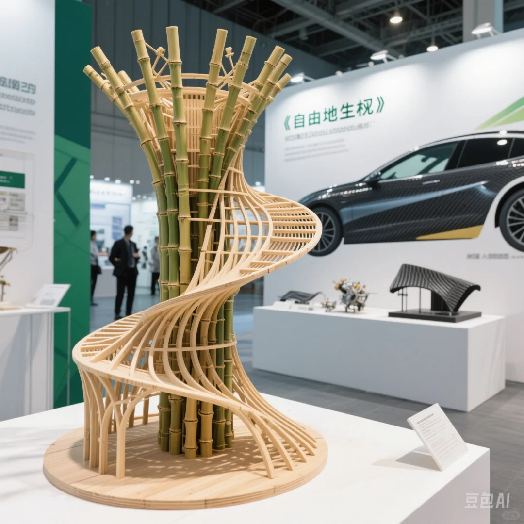 上海以竹代塑展:1000 + 竹制品颠覆想象