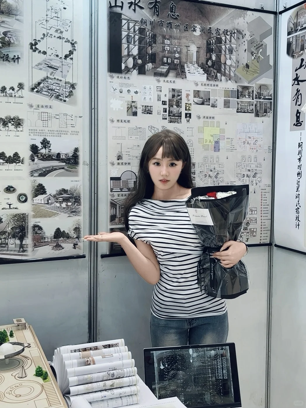 毕业展一出场 女大的身份即将告一段落