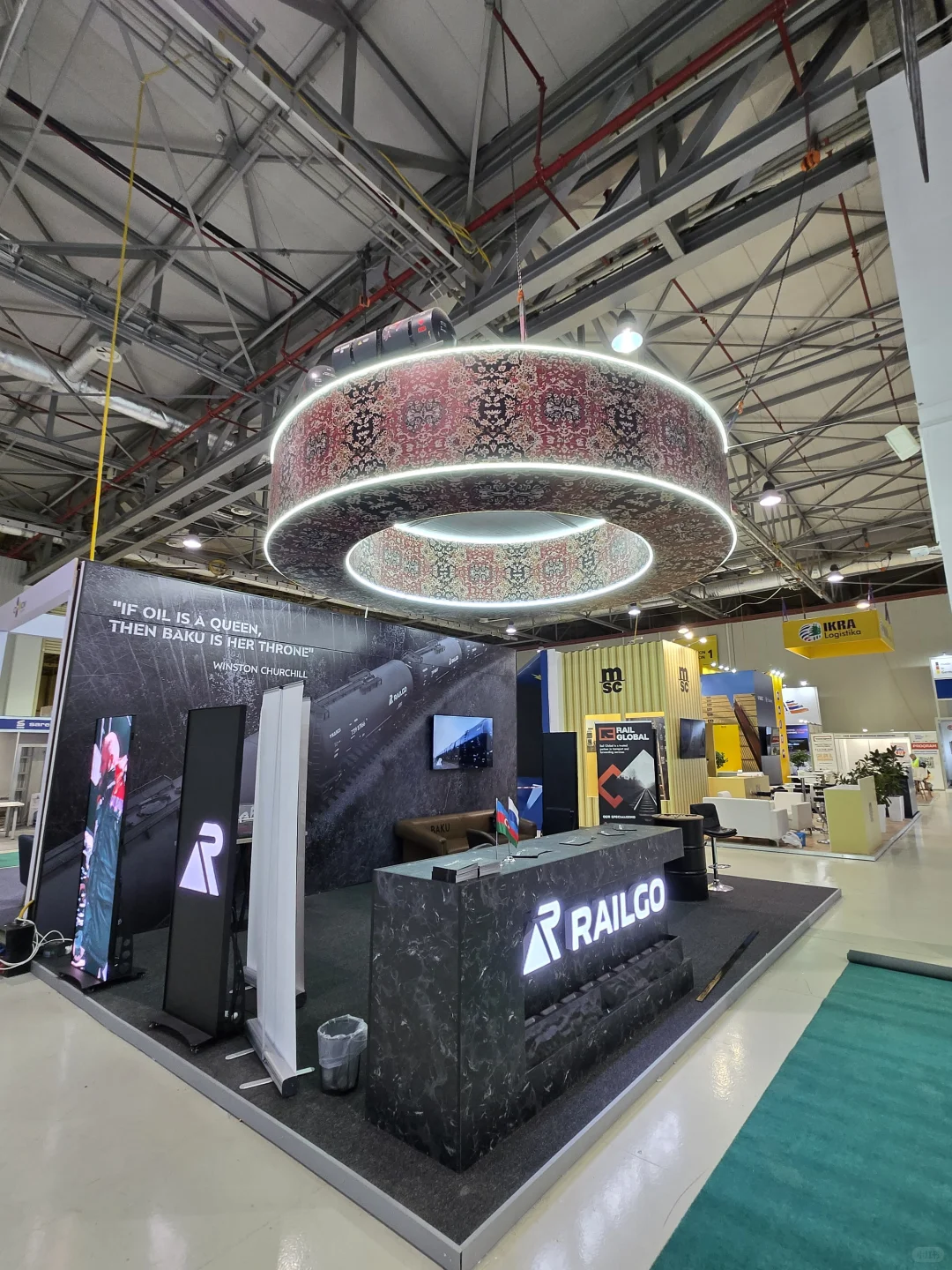 CASPIAN 2025里海石油展-大展台实拍