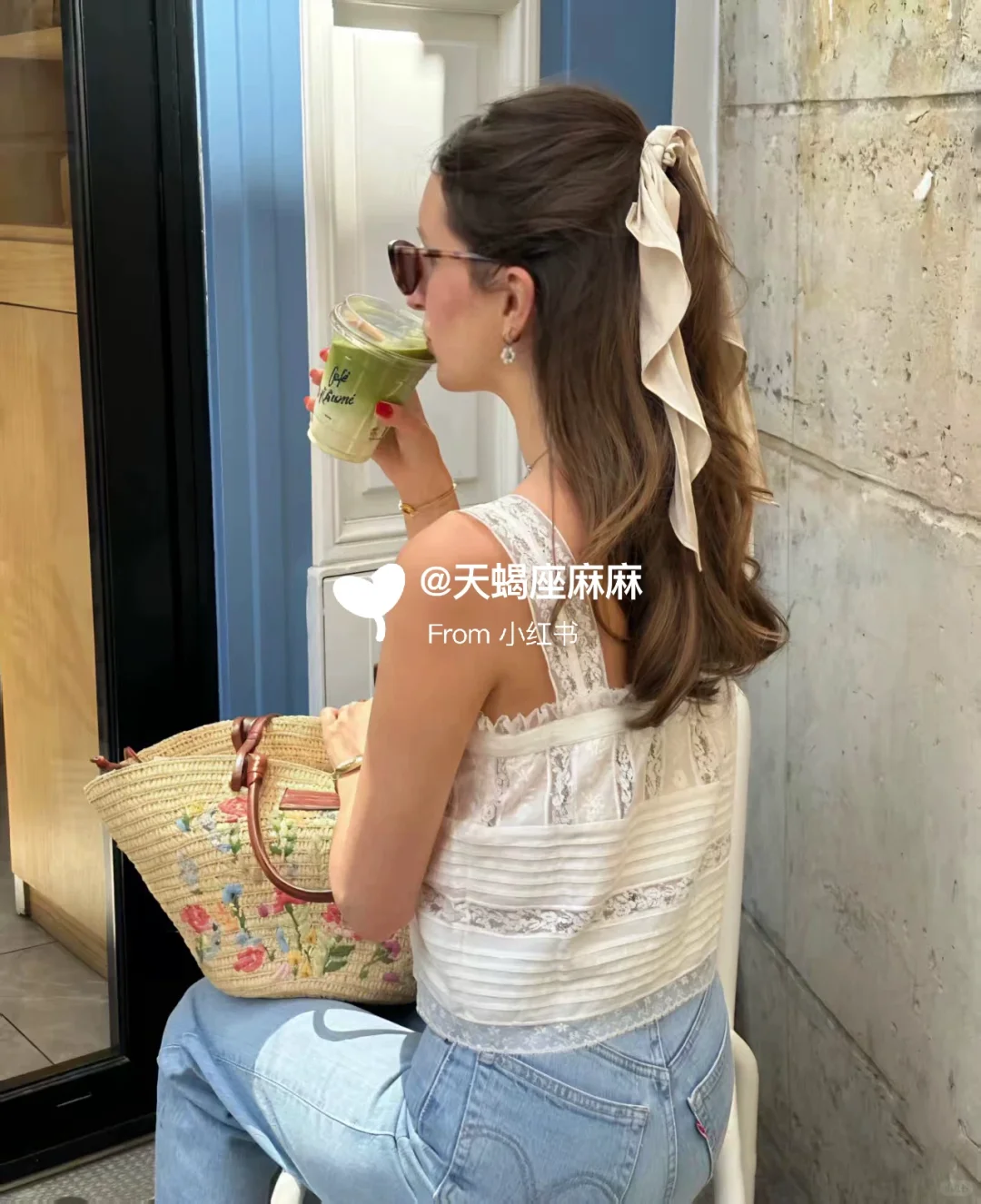 辣妹必备❤️sezane法式蕾丝吊带美哭我❗️