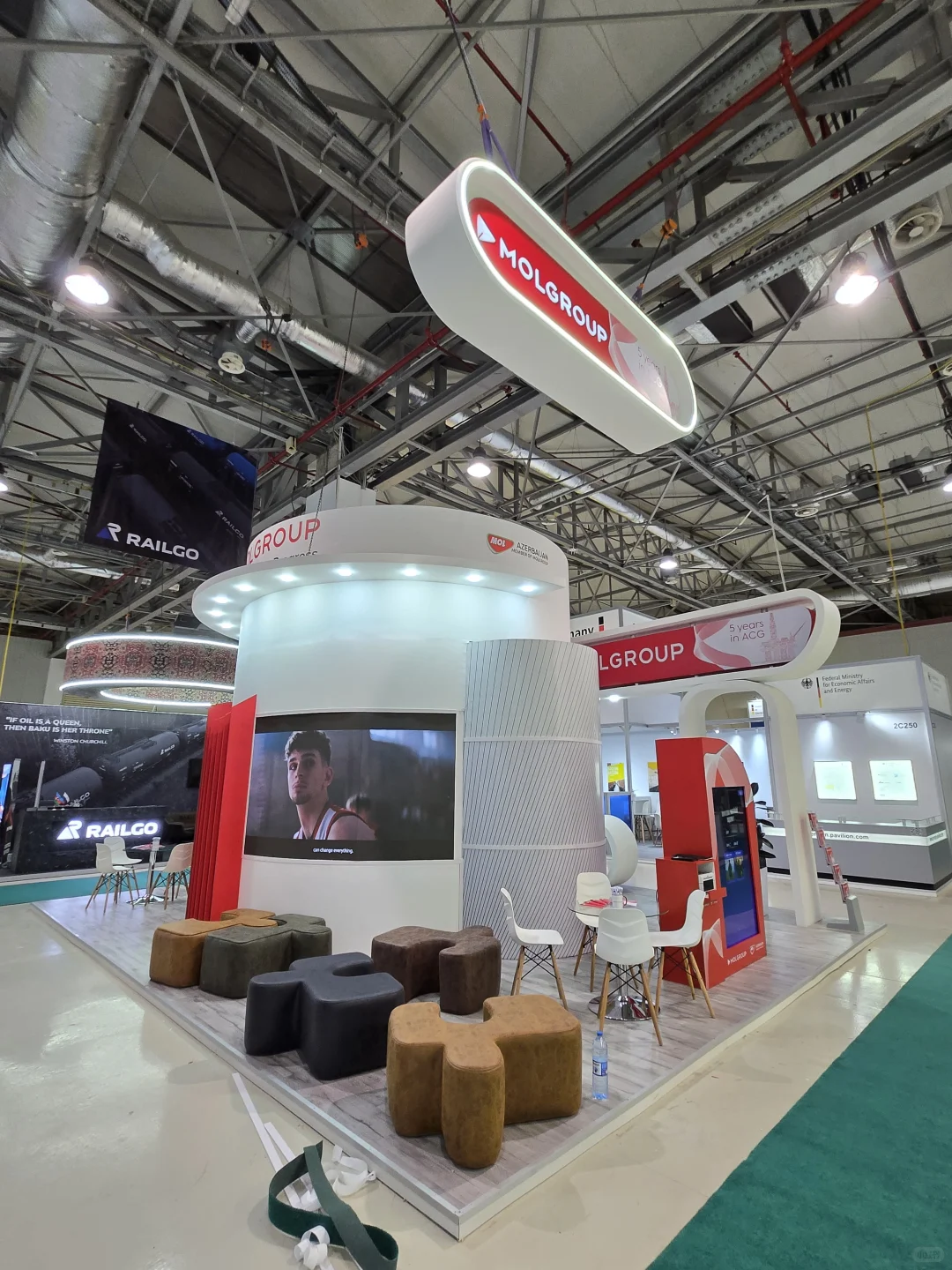 CASPIAN 2025里海石油展-大展台实拍