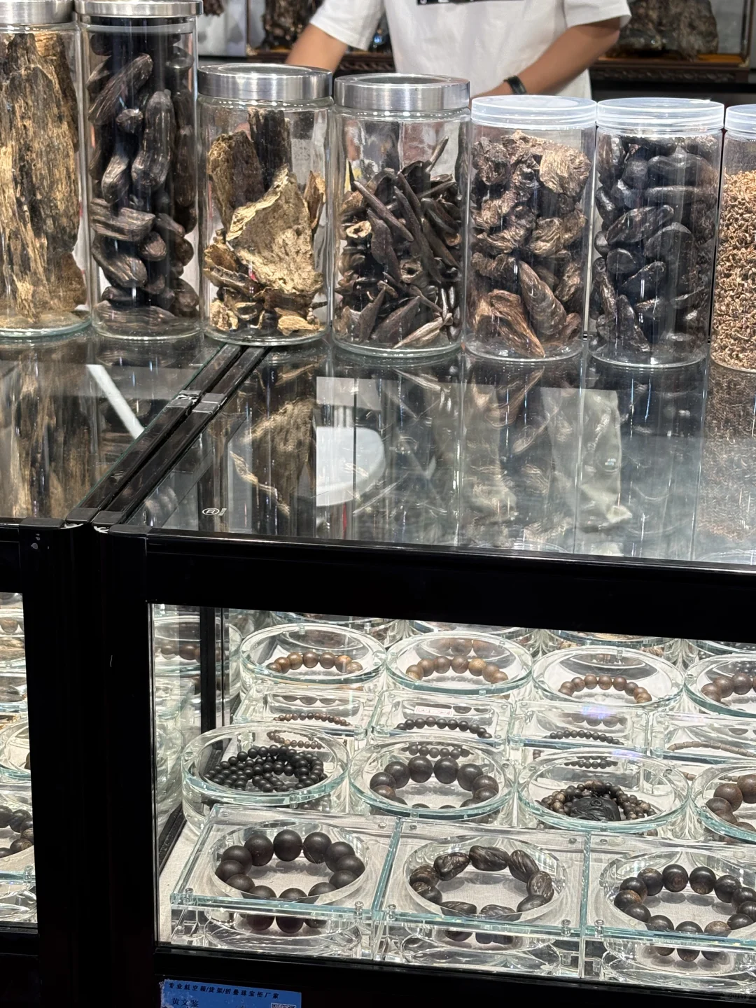终于逛到珠宝展了！