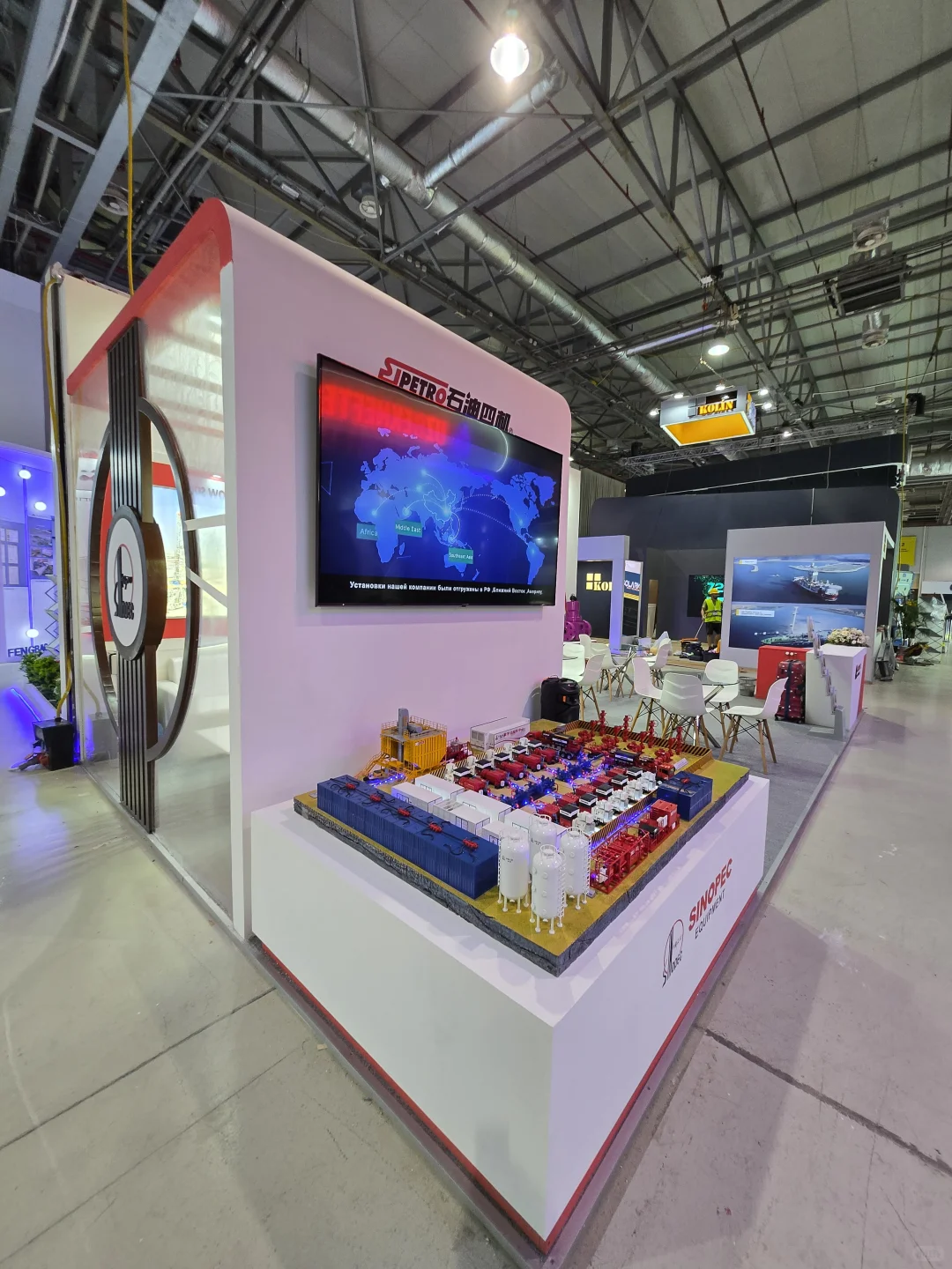 CASPIAN 2025里海石油展-大展台实拍