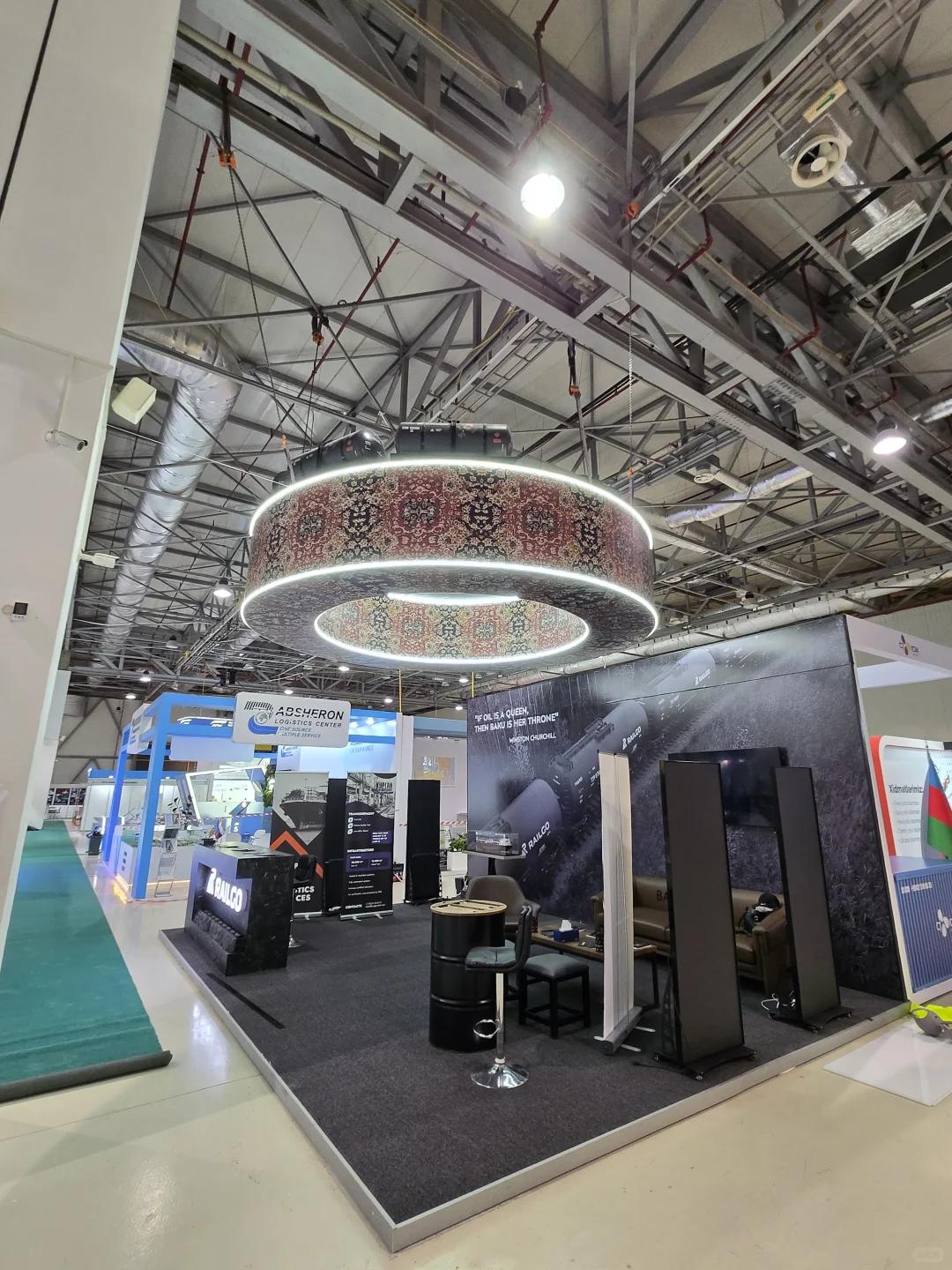 CASPIAN 2025里海石油展-大展台实拍