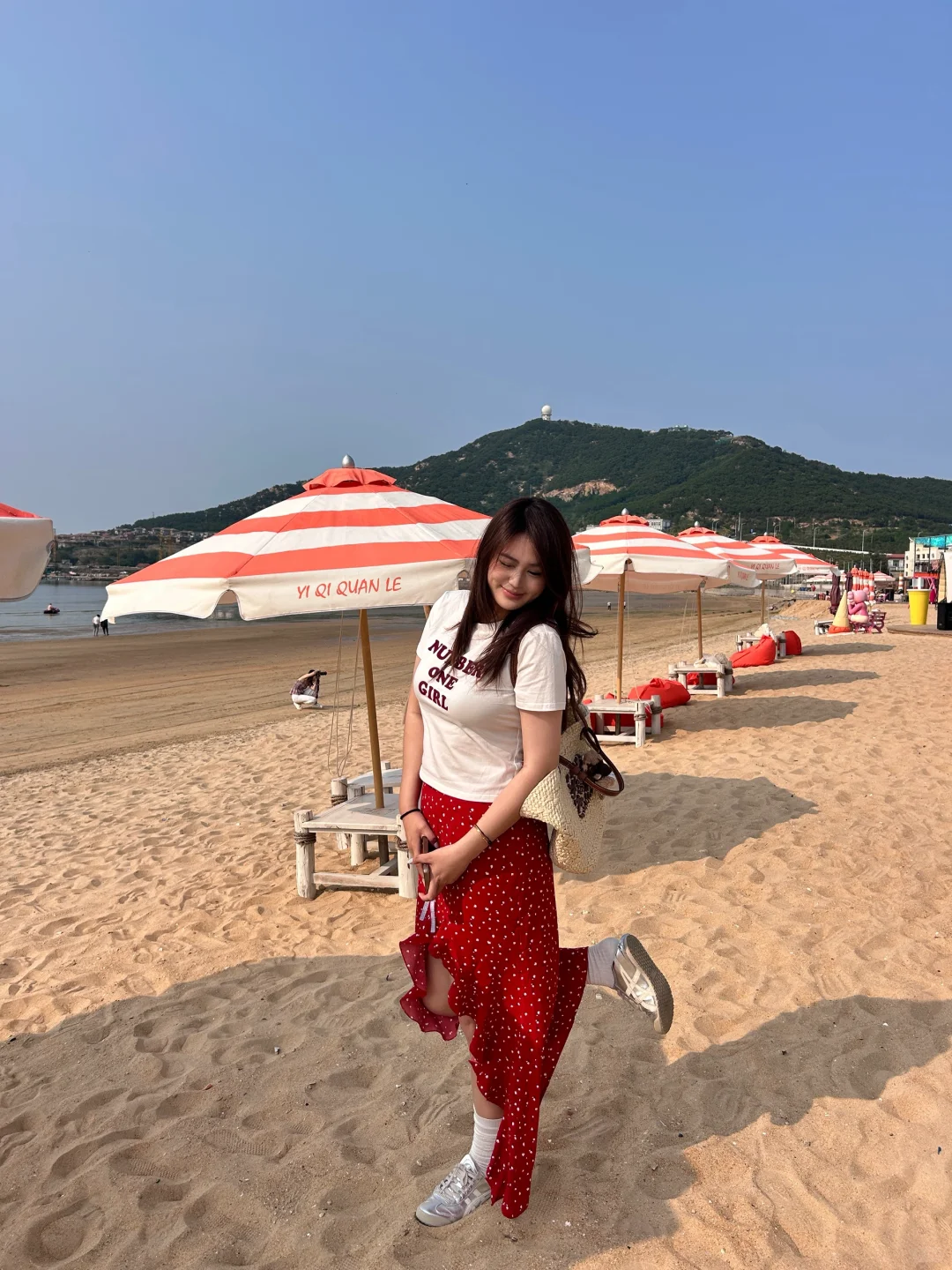 178 80kg 高个子海边度假风穿搭分享?️