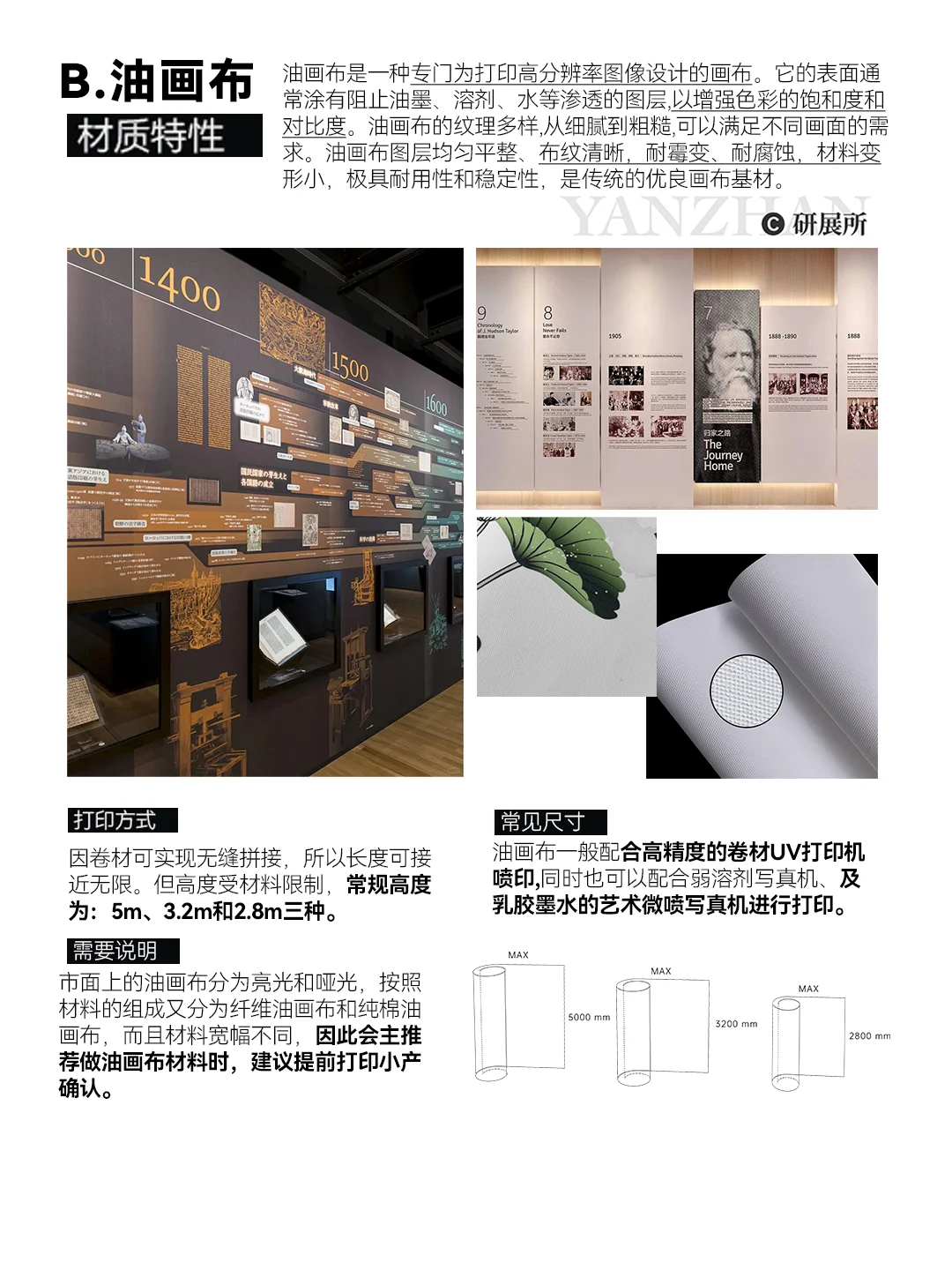 展厅5种常见壁布【文化墙】工艺与材质