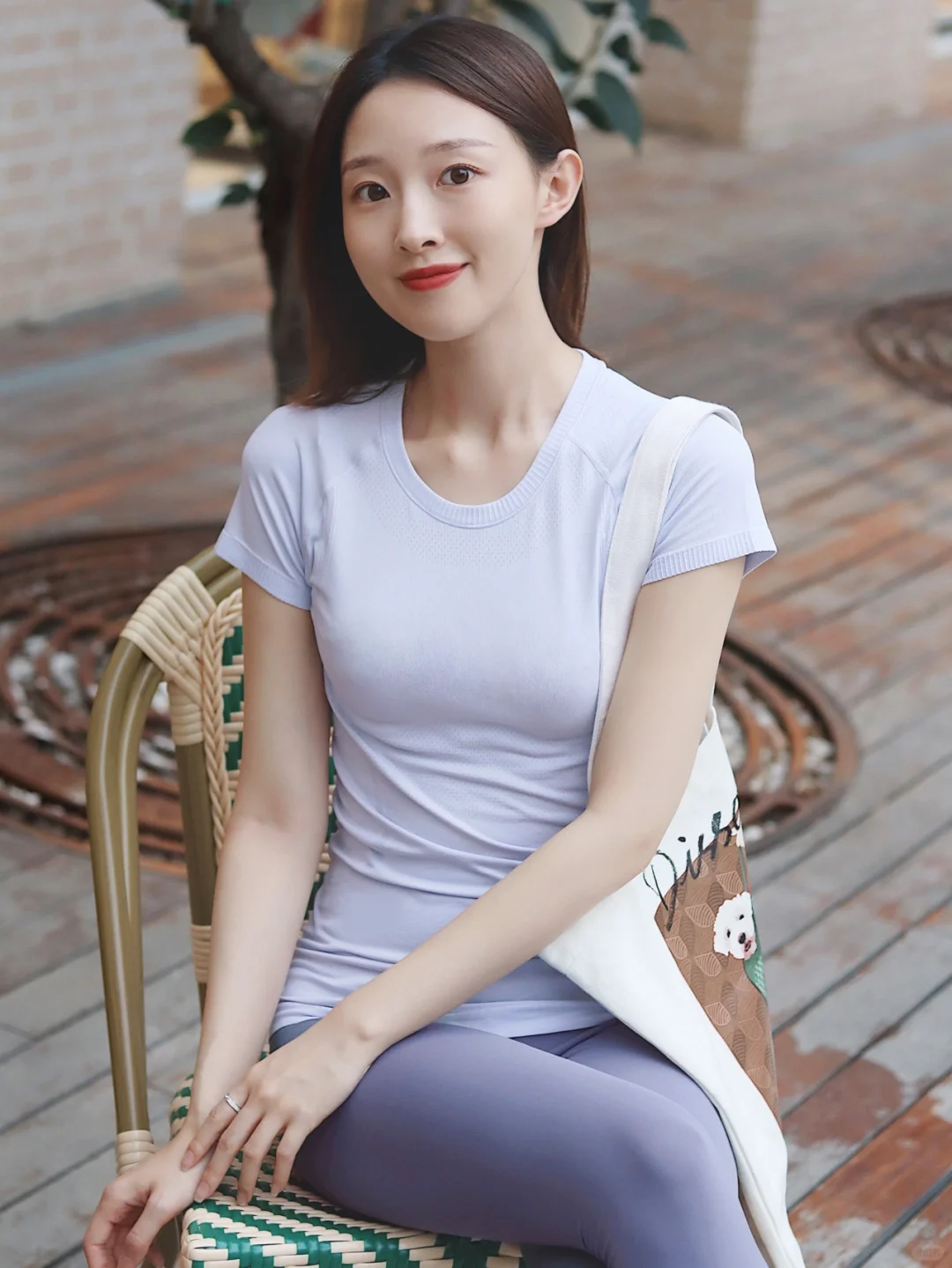 健身服时髦出街|日常瑜伽服穿搭|显瘦穿搭