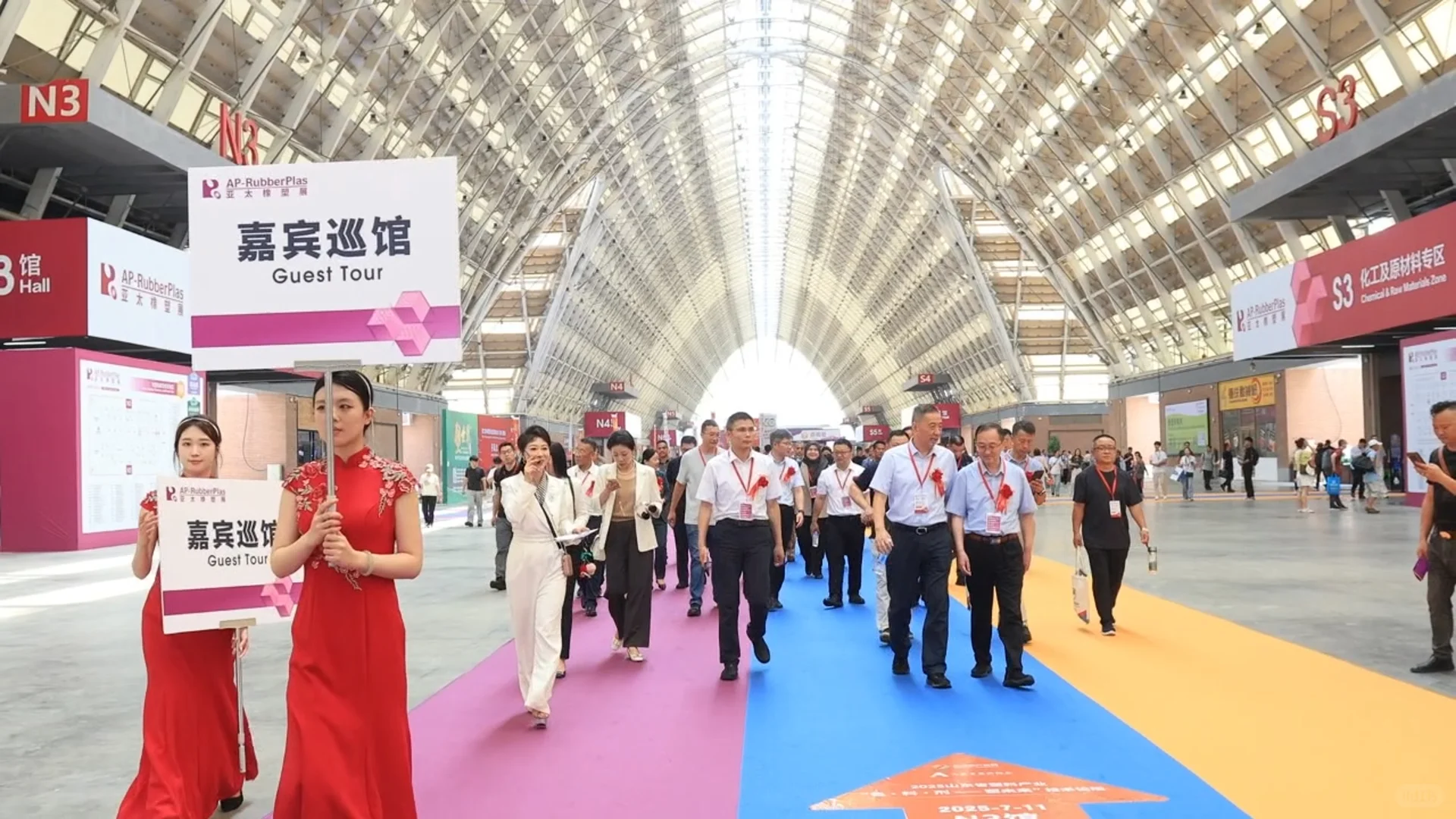 第22届中国国际轮胎暨橡胶技术展开幕