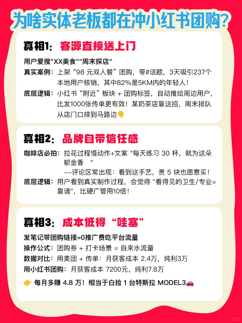 实体在小红书干团购的3大红利和5步起号攻略