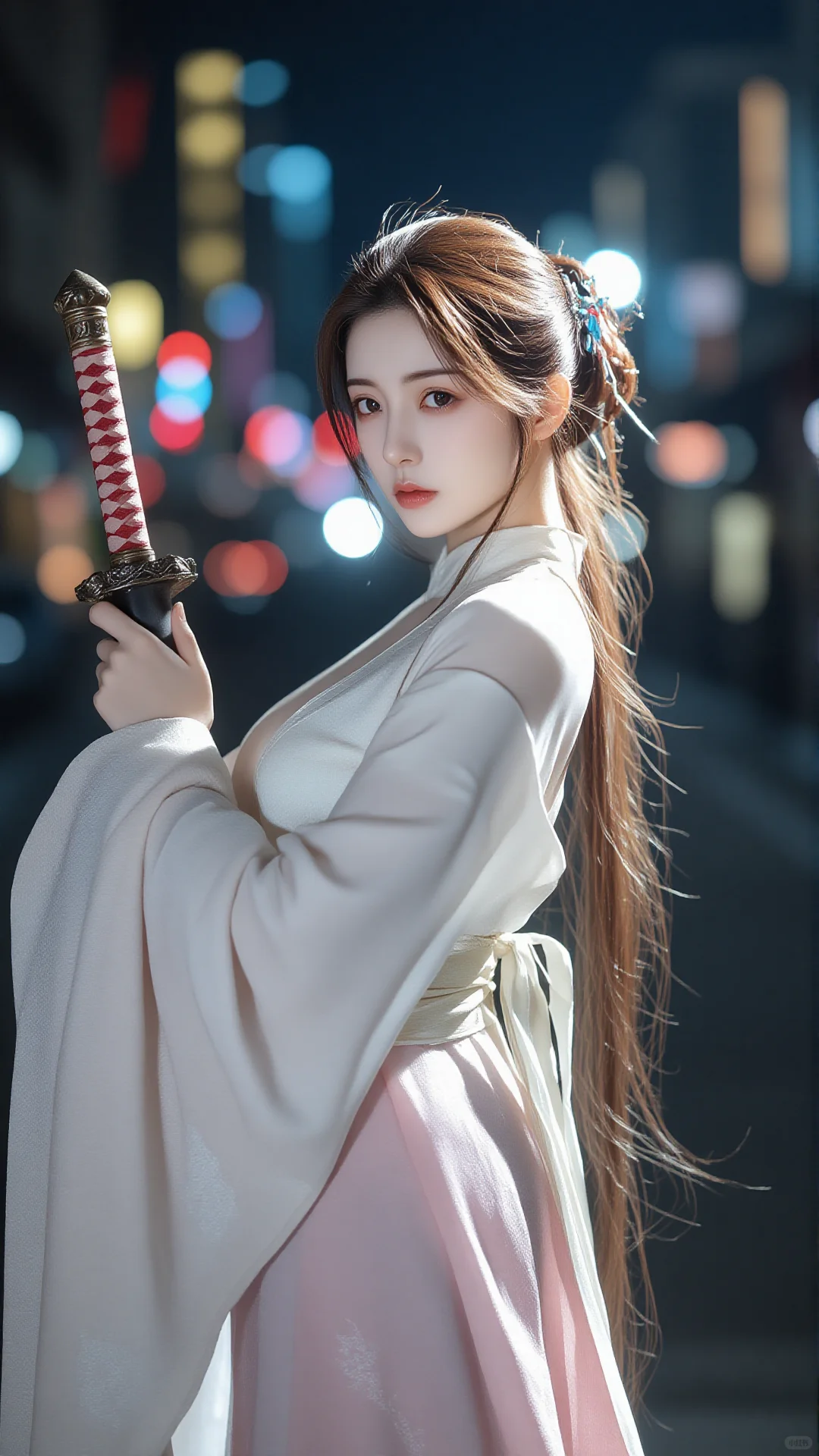 挑战全网最飒夜行战袍|这组古风剑姬杀疯了