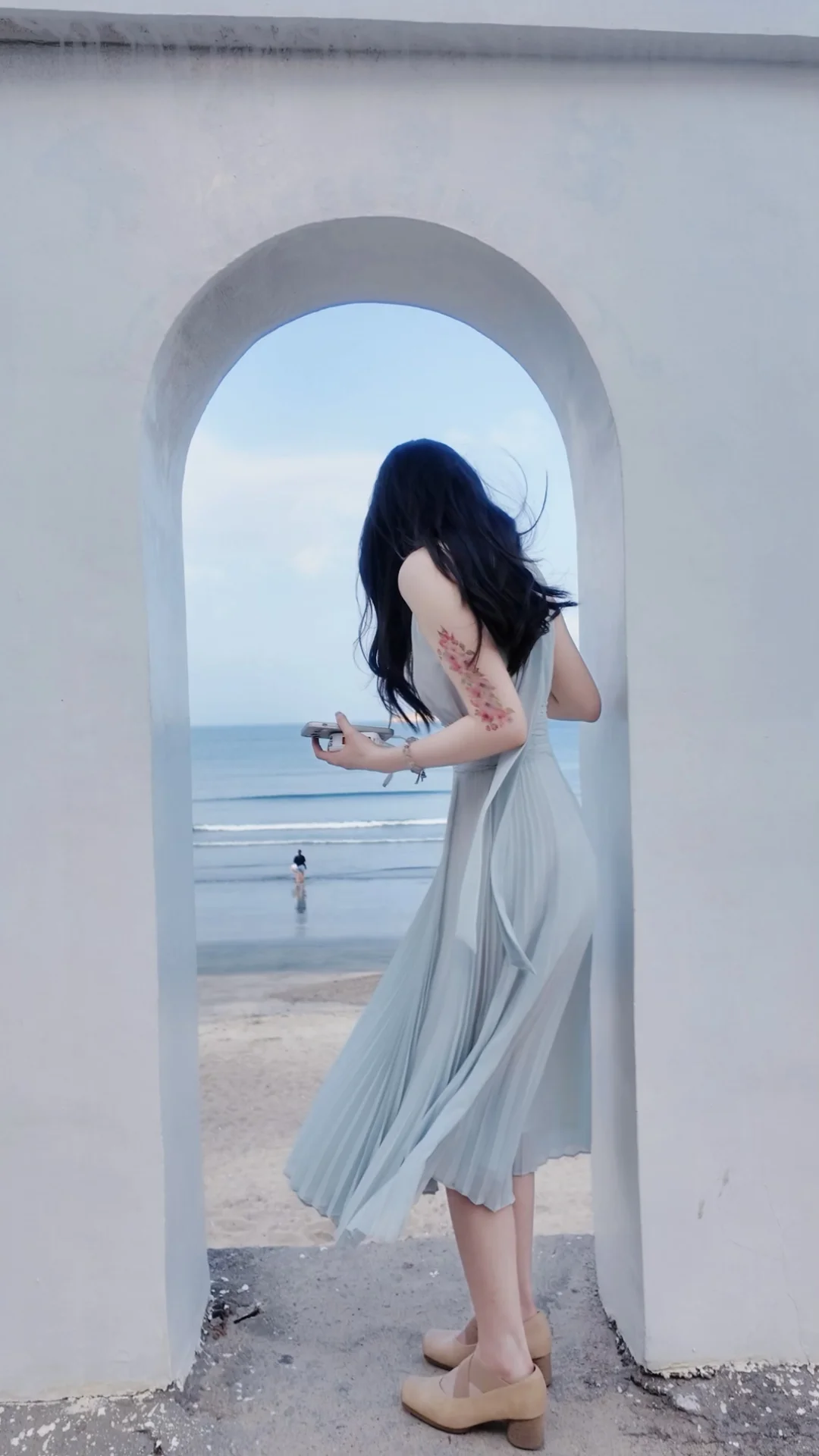我说 这是最适合穿去海边的裙子吧