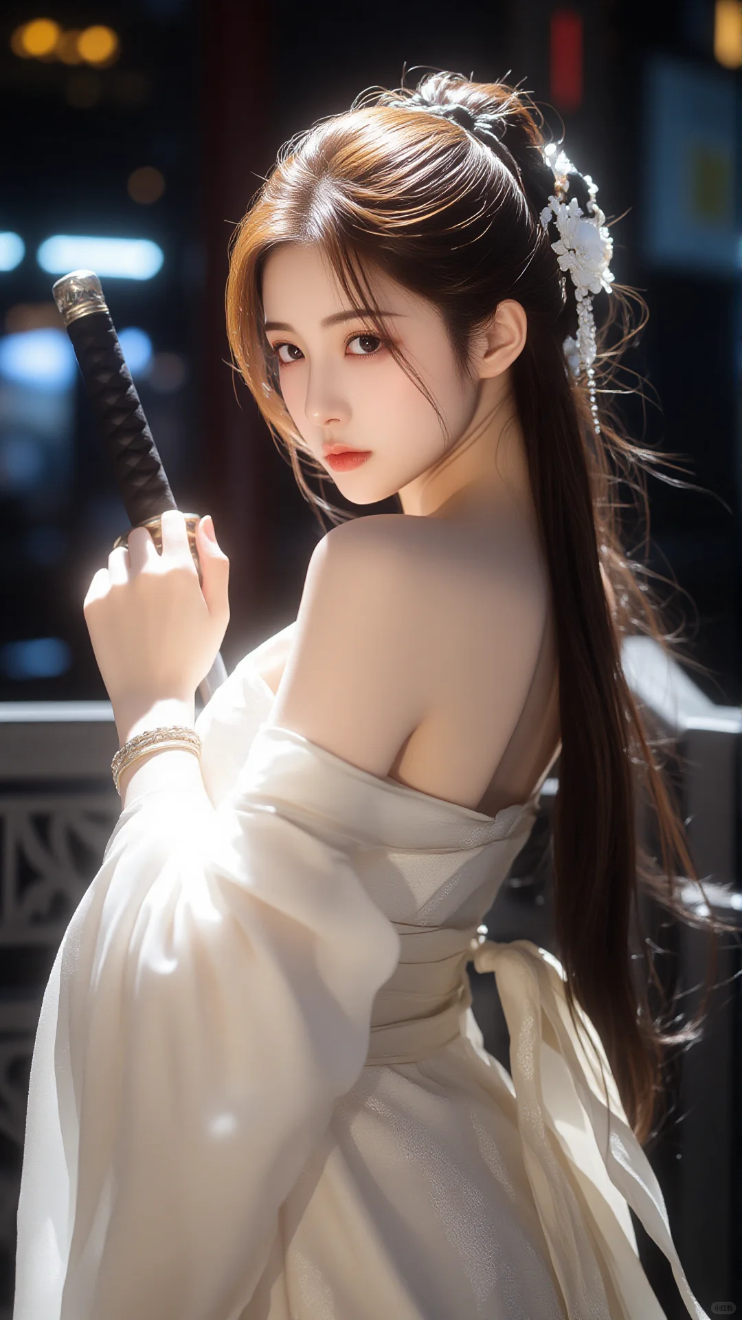挑战全网最飒夜行战袍|这组古风剑姬杀疯了