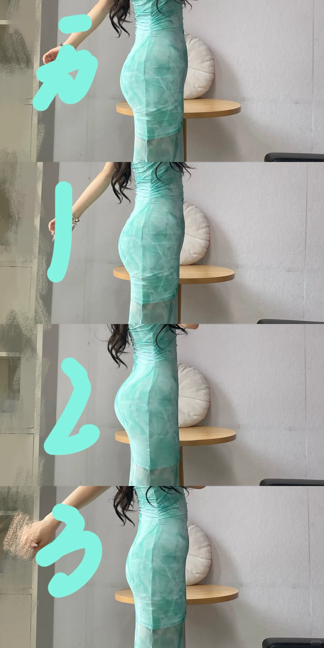 第一次穿沙滩裙去海边和crush约会，留哪件