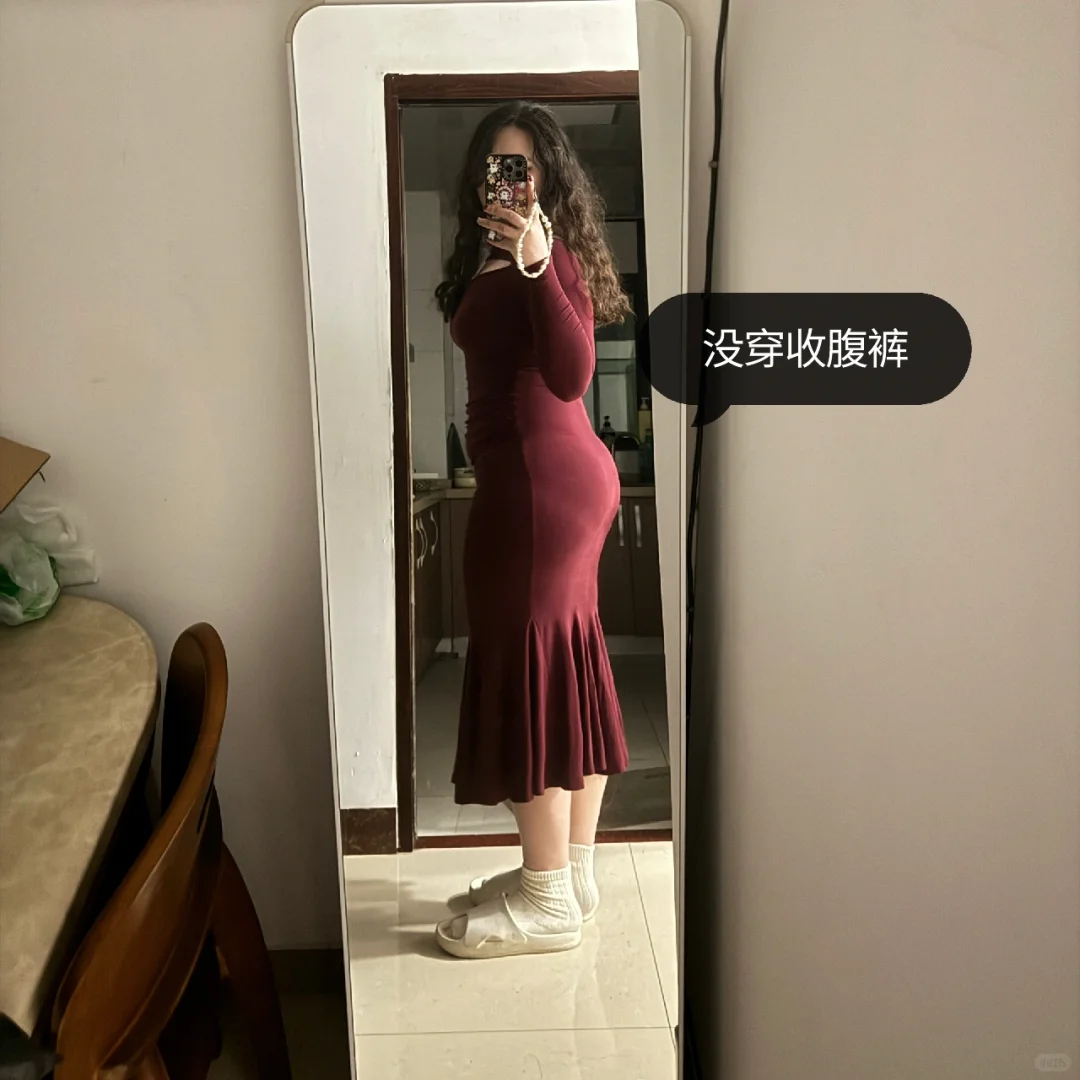 176cm 180斤|强壮女人约会战袍和收腹裤分享