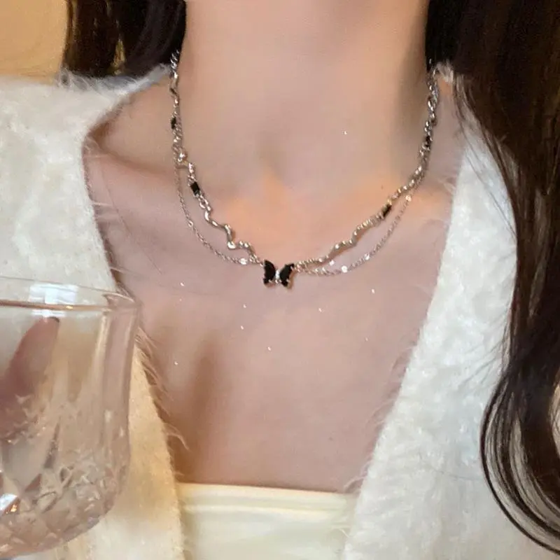 ?暗黑辣妹风项链｜锁骨显瘦神器