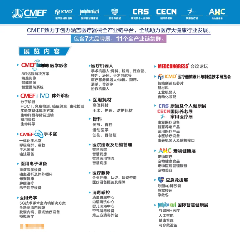 2025CMEF中国国际医疗器械博览会（秋季）