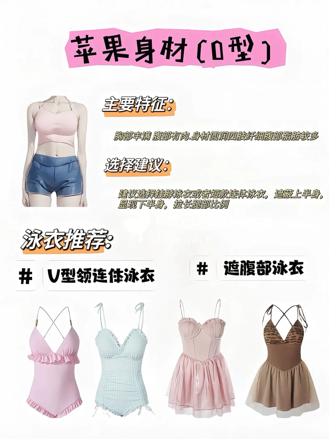 你的泳衣选对了吗？只选漂亮合适?