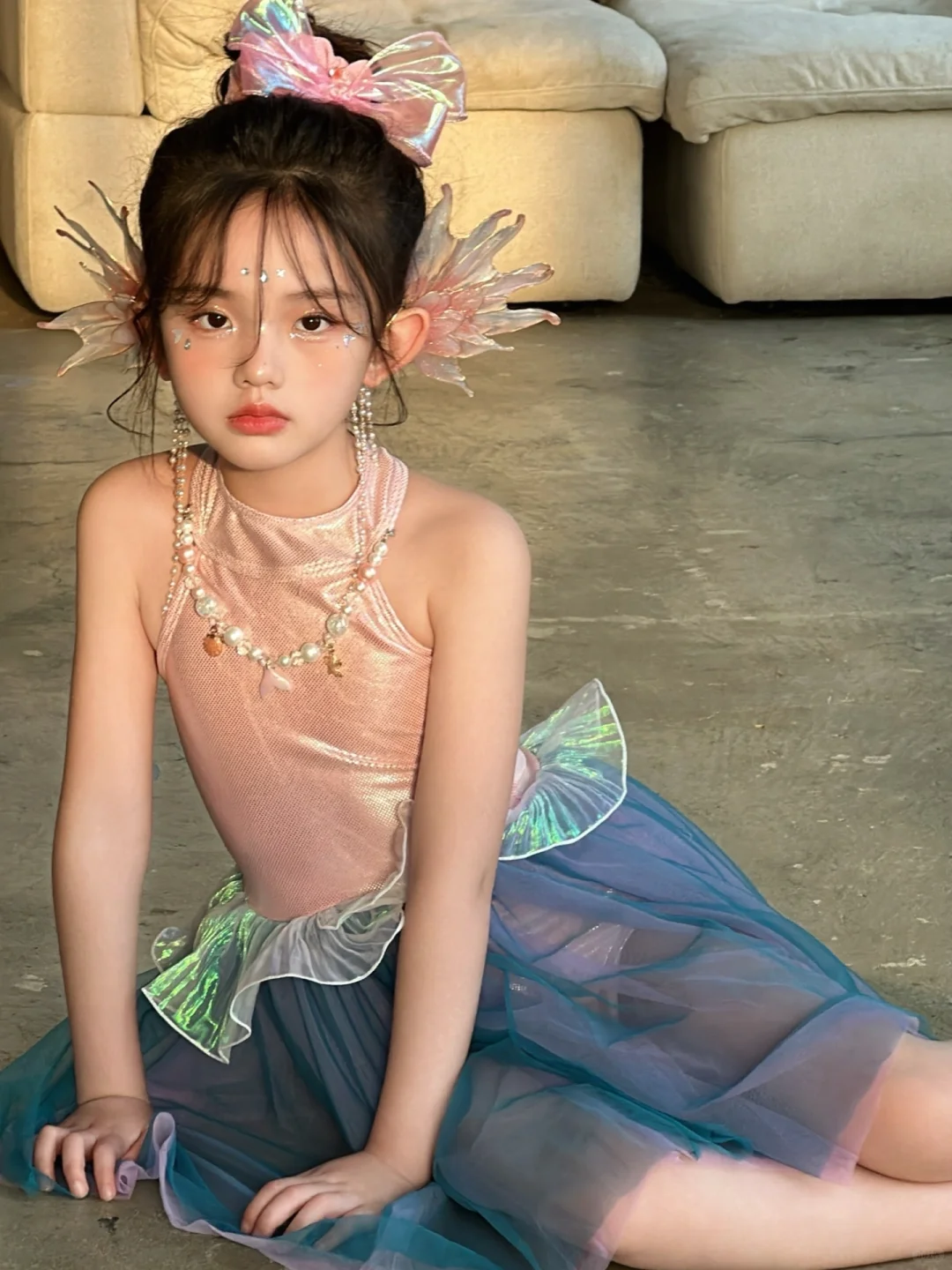 这泳衣穿上妥妥的人鱼小公主??‍♀️