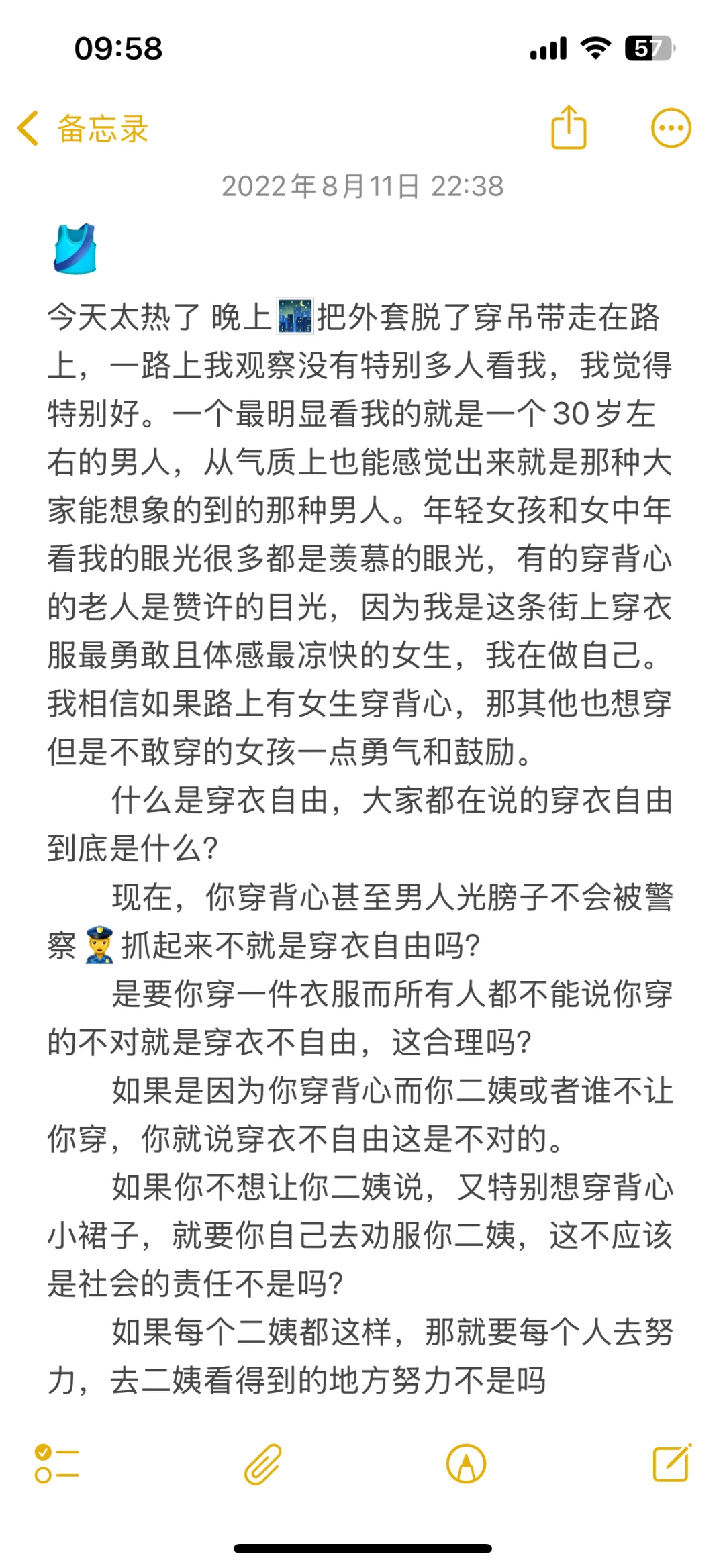 2022年的吊带认知