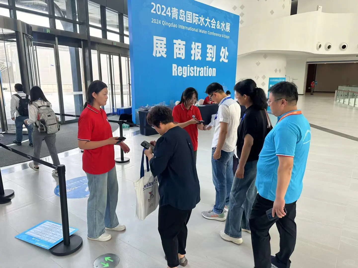 青岛国际水大会今天开展！！