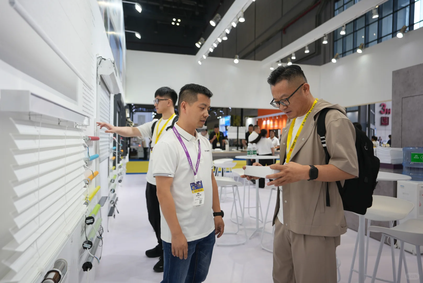 GERWIN在展会上的一天?